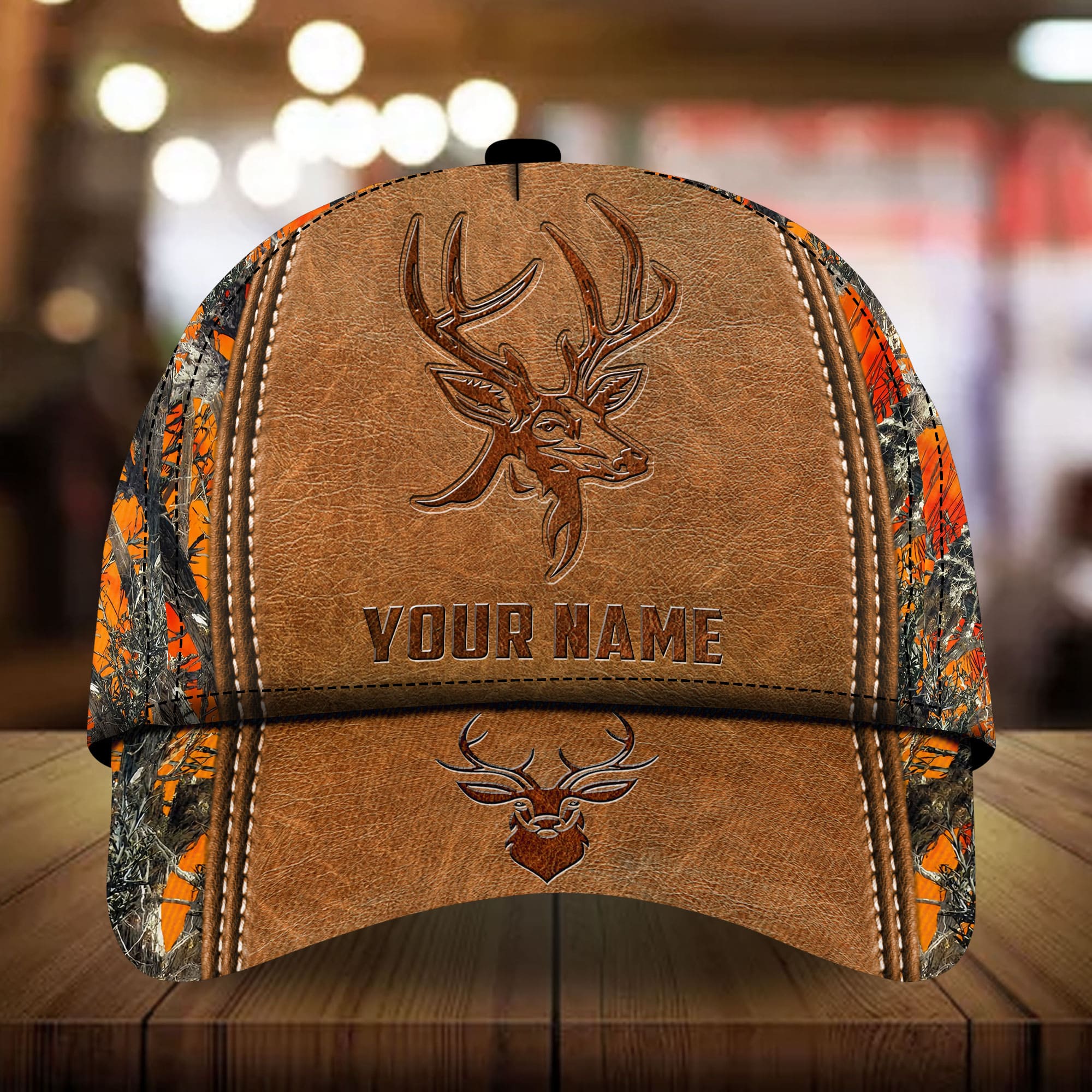 Premium Men's Deer Hunting Cap 3D Multicolor Personalized Trucker Hats Custom Hats Gifts For Men & Women
