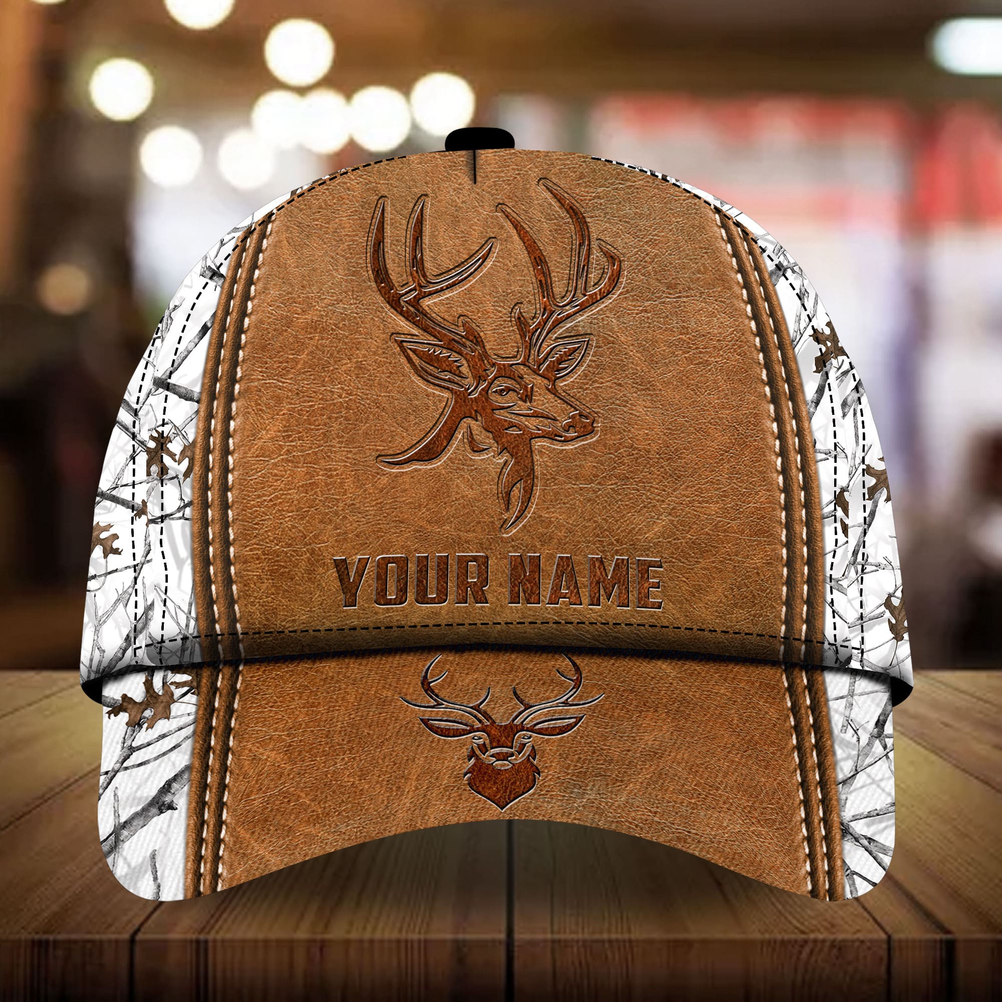 Premium Men's Deer Hunting Cap 3D Multicolor Personalized Trucker Hats Custom Hats Gifts For Men & Women