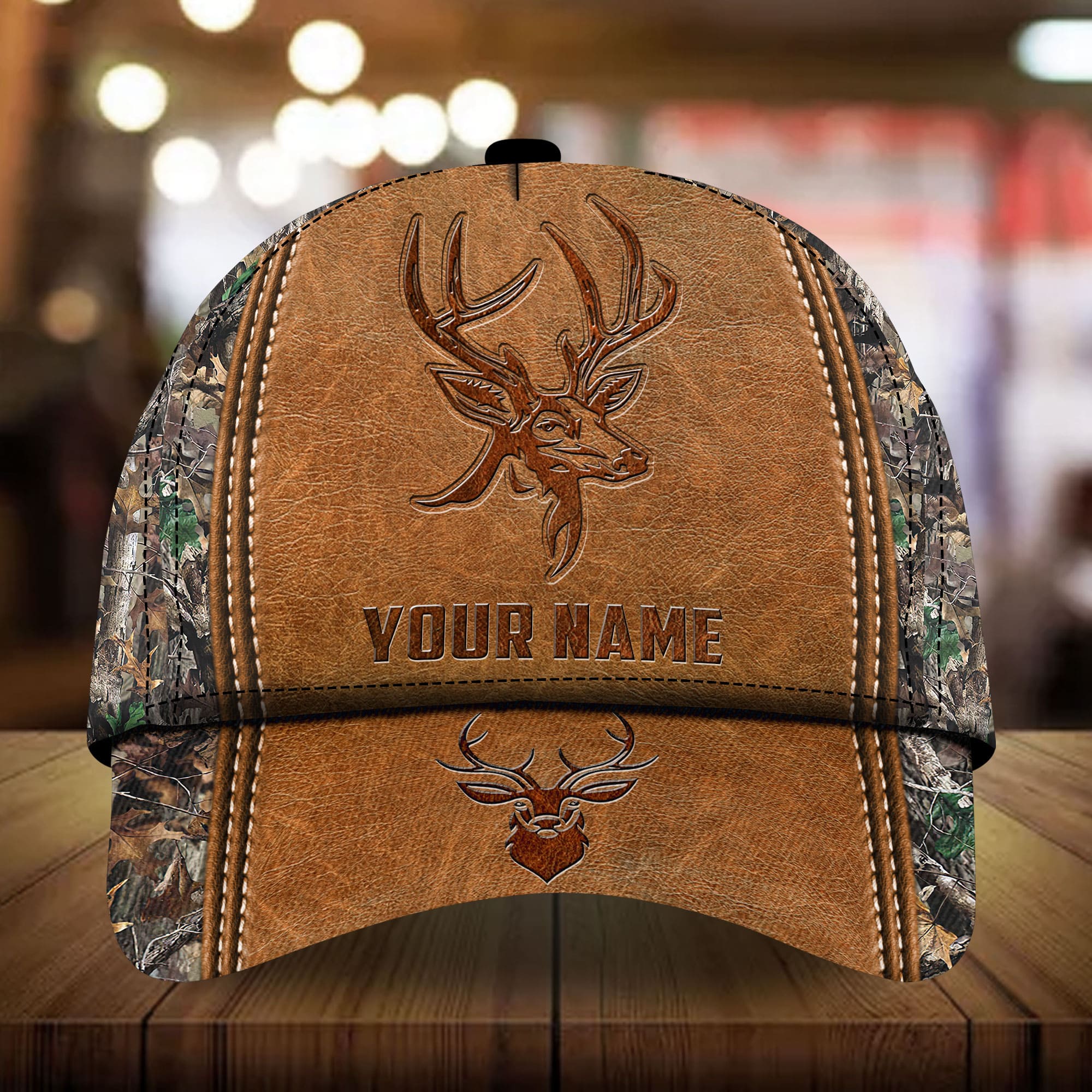 Premium Men's Deer Hunting Cap 3D Multicolor Personalized Trucker Hats Custom Hats Gifts For Men & Women