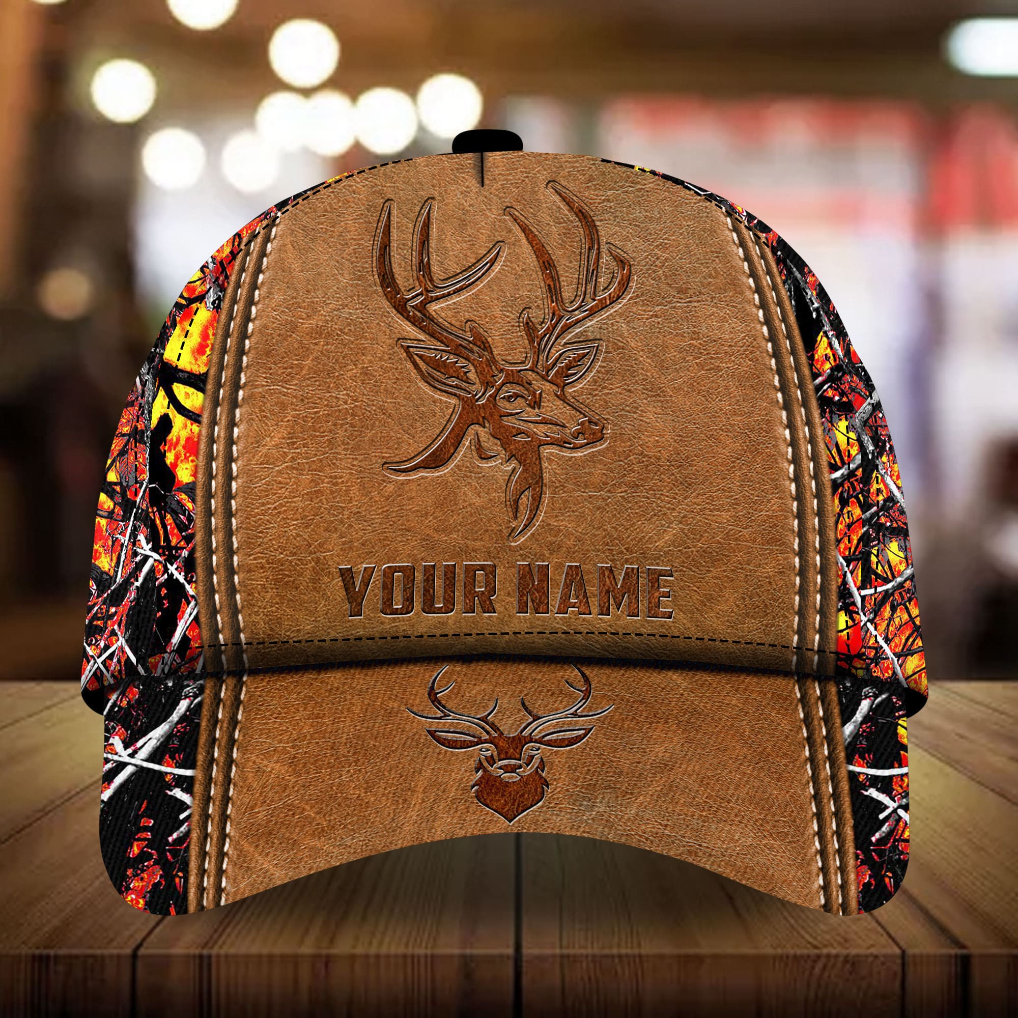 Premium Men's Deer Hunting Cap 3D Multicolor Personalized Trucker Hats Custom Hats Gifts For Men & Women
