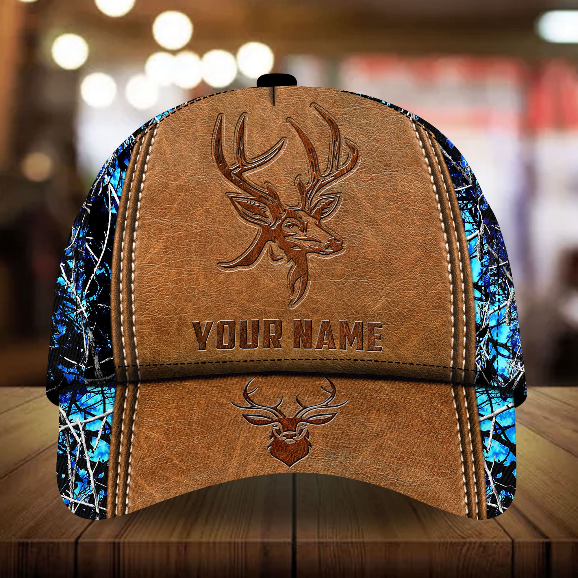 Premium Men's Deer Hunting Cap 3D Multicolor Personalized Trucker Hats Custom Hats Gifts For Men & Women