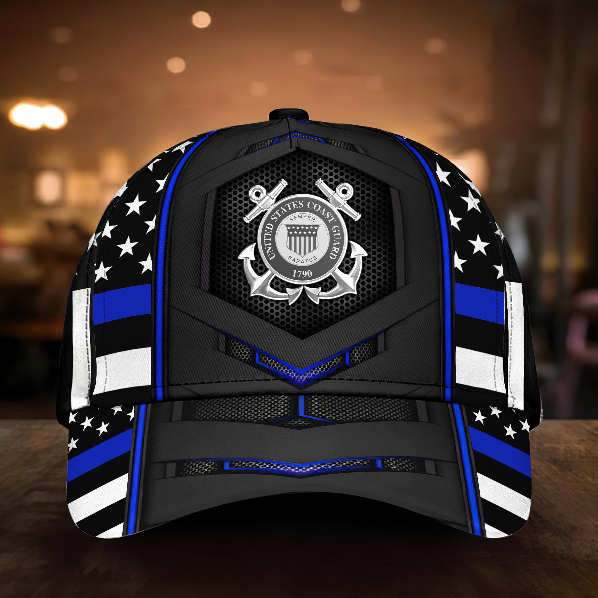 Premium Multiple US Military Services Veteran 3D Cap Trucker Hats Custom Hats Gifts For Men & Women