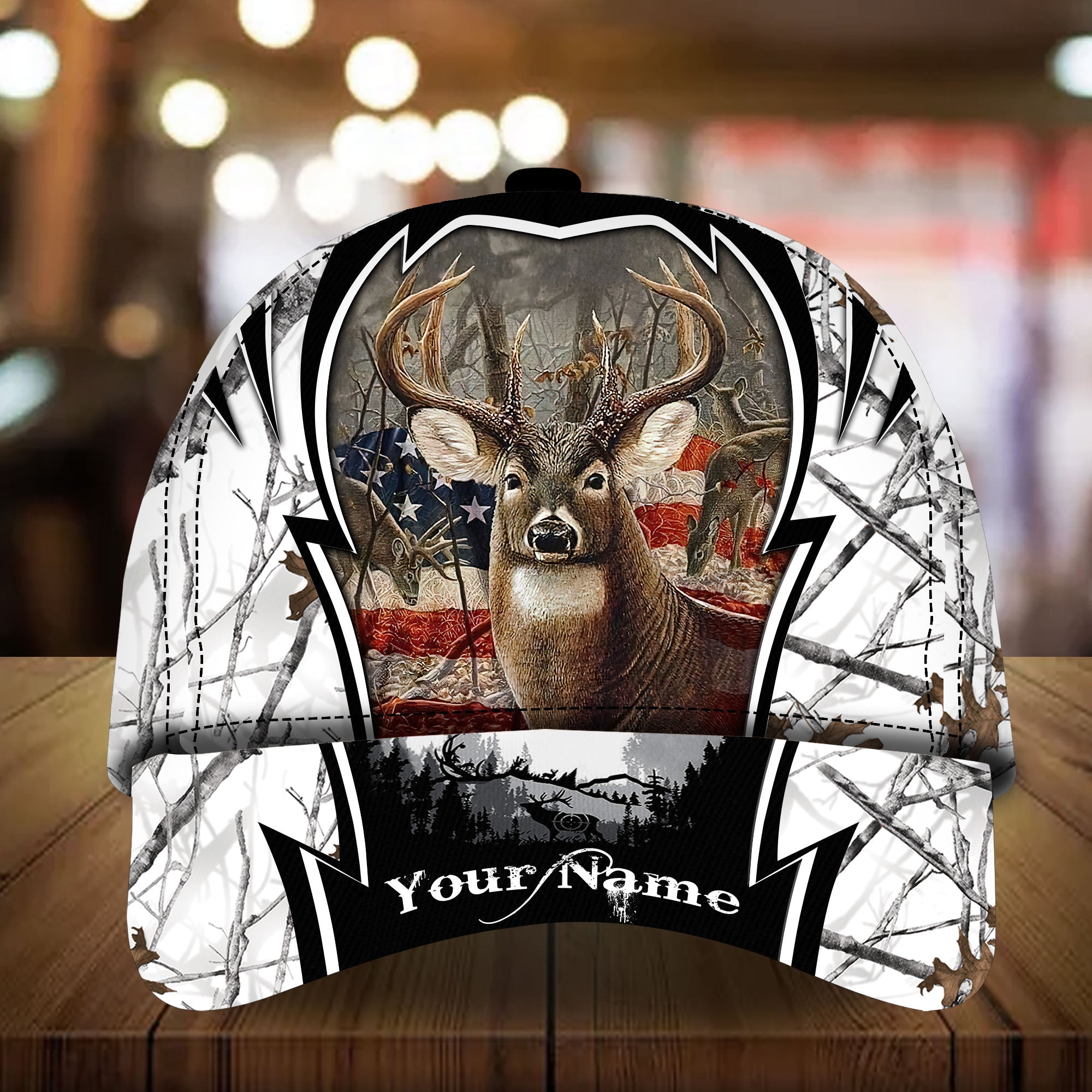 Premium New Concept Deer Hunting Cap Technicolor Personalized Trucker Hats Custom Hats Gifts For Men & Women