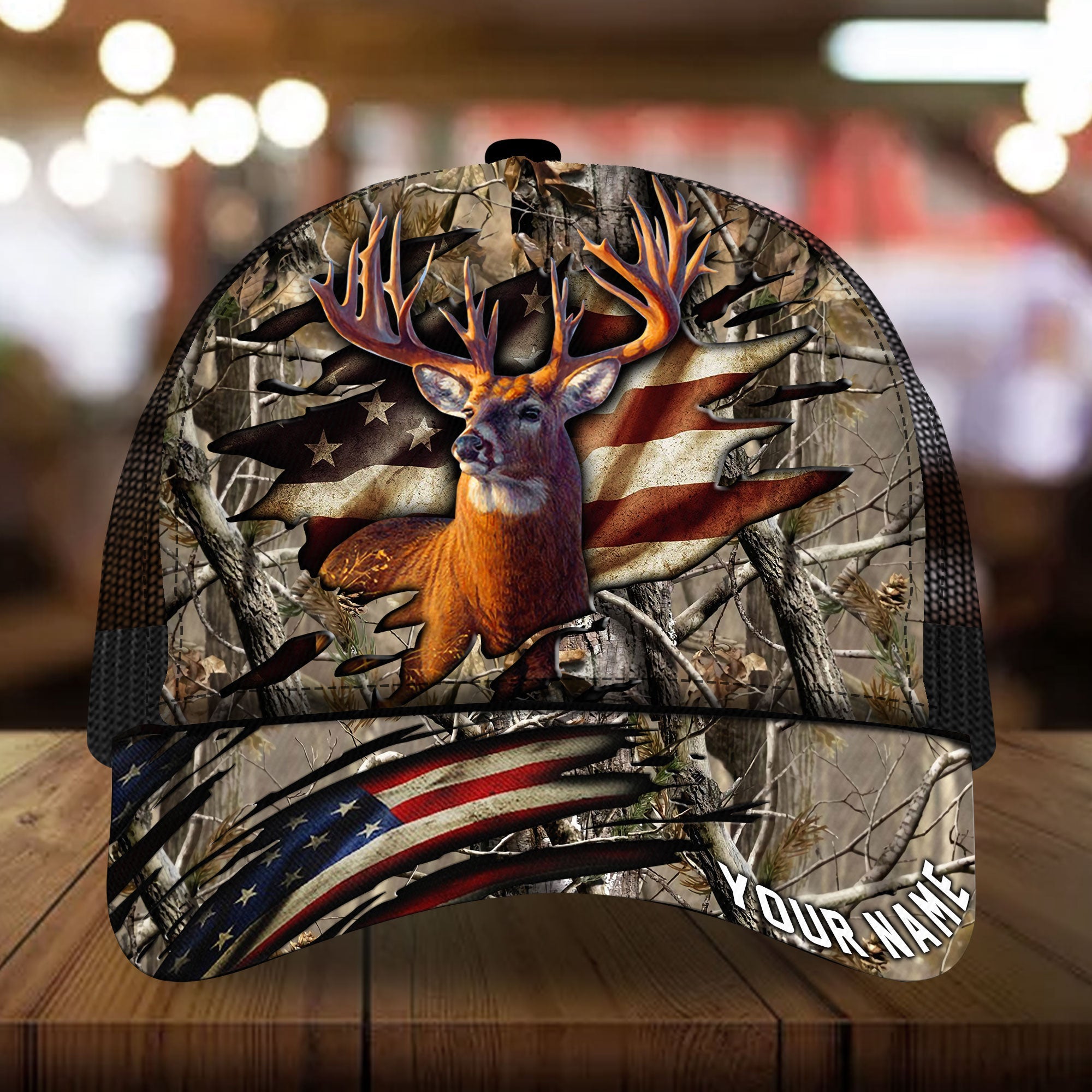 Premium Sumuel Katoa Deer Hunting Hats 3D Multicolor Personalized Trucker Hats Custom Hats Gifts For Men & Women