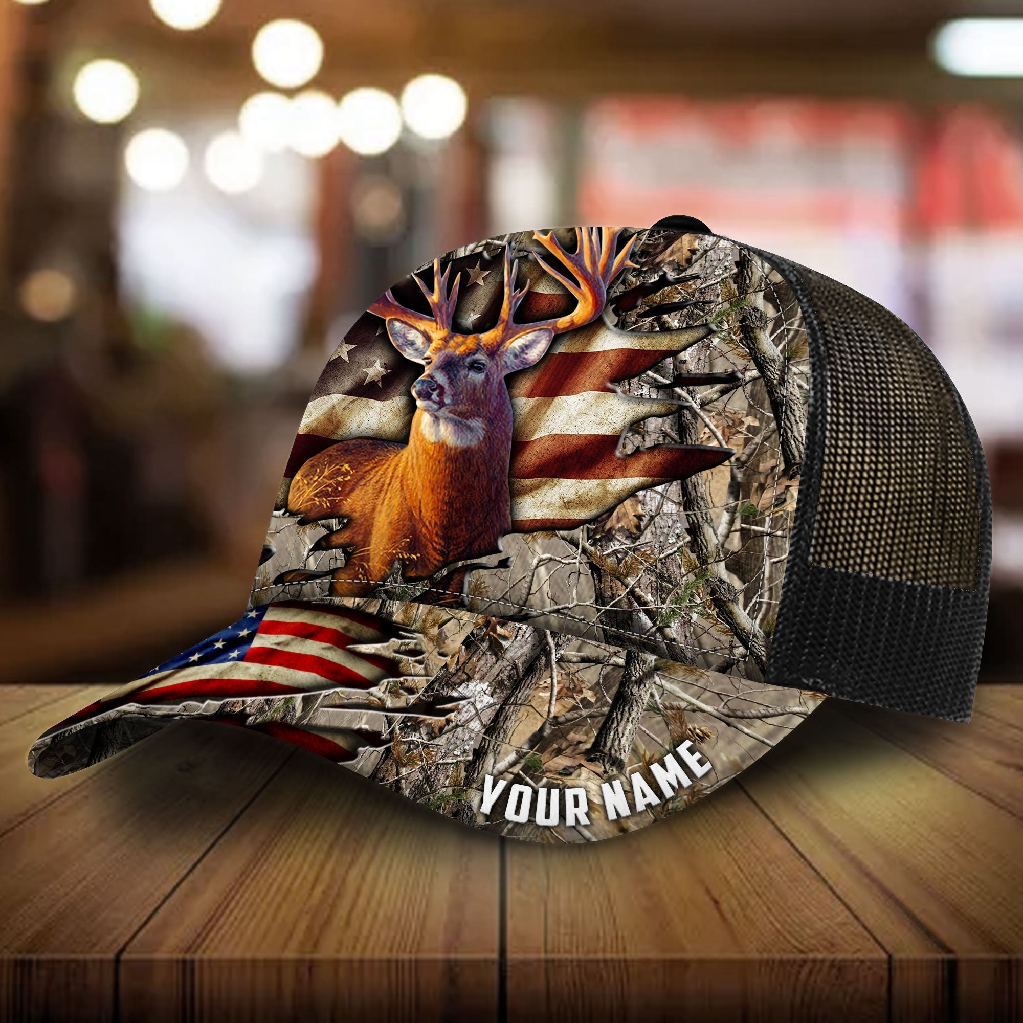 Premium Sumuel Katoa Deer Hunting Hats 3D Multicolor Personalized Trucker Hats Custom Hats Gifts For Men & Women