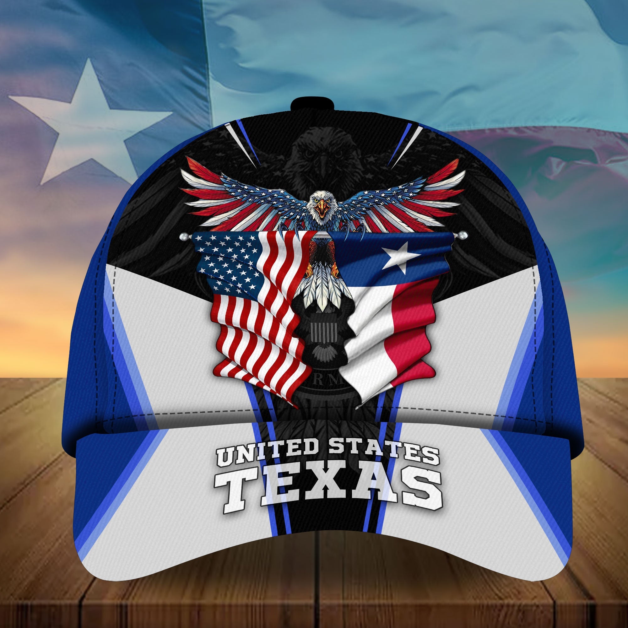 Premium Unique American Eagle Texas HatsPersonalized Trucker Hats Custom Hats Gifts For Men & Women
