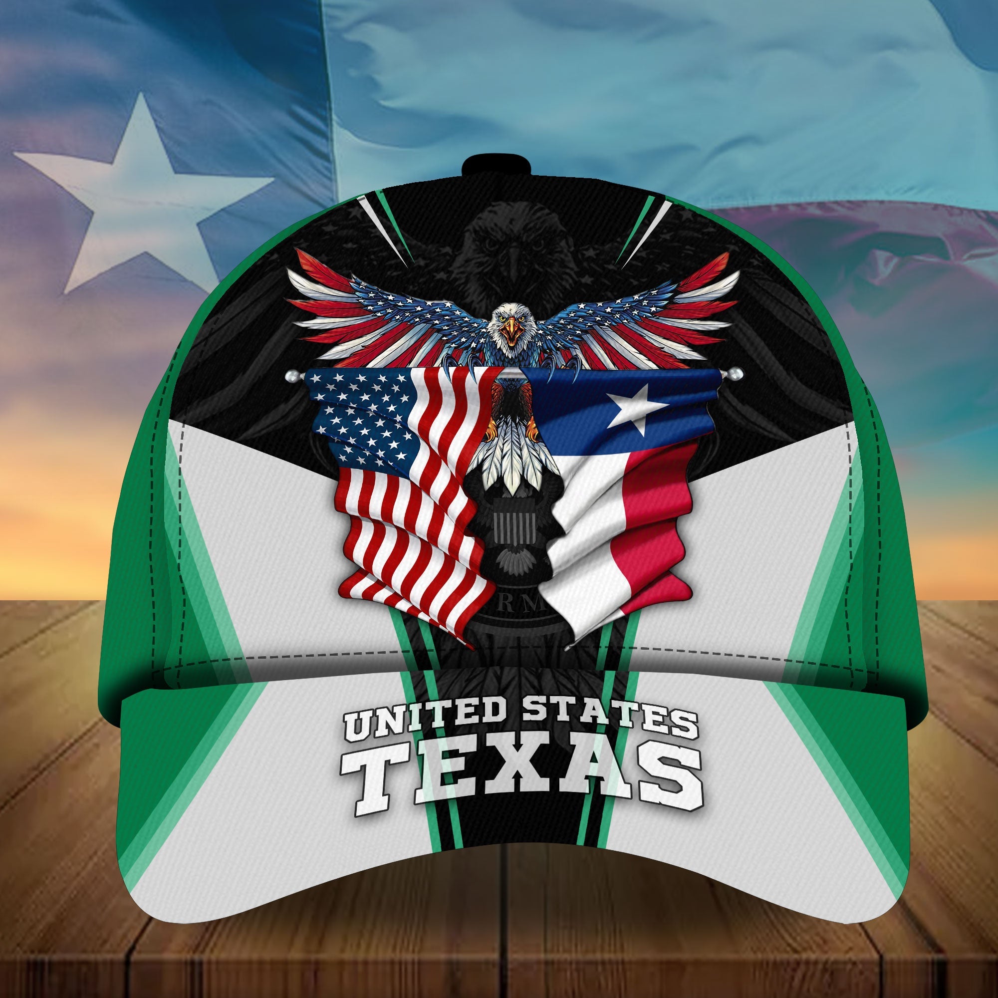 Premium Unique American Eagle Texas HatsPersonalized Trucker Hats Custom Hats Gifts For Men & Women