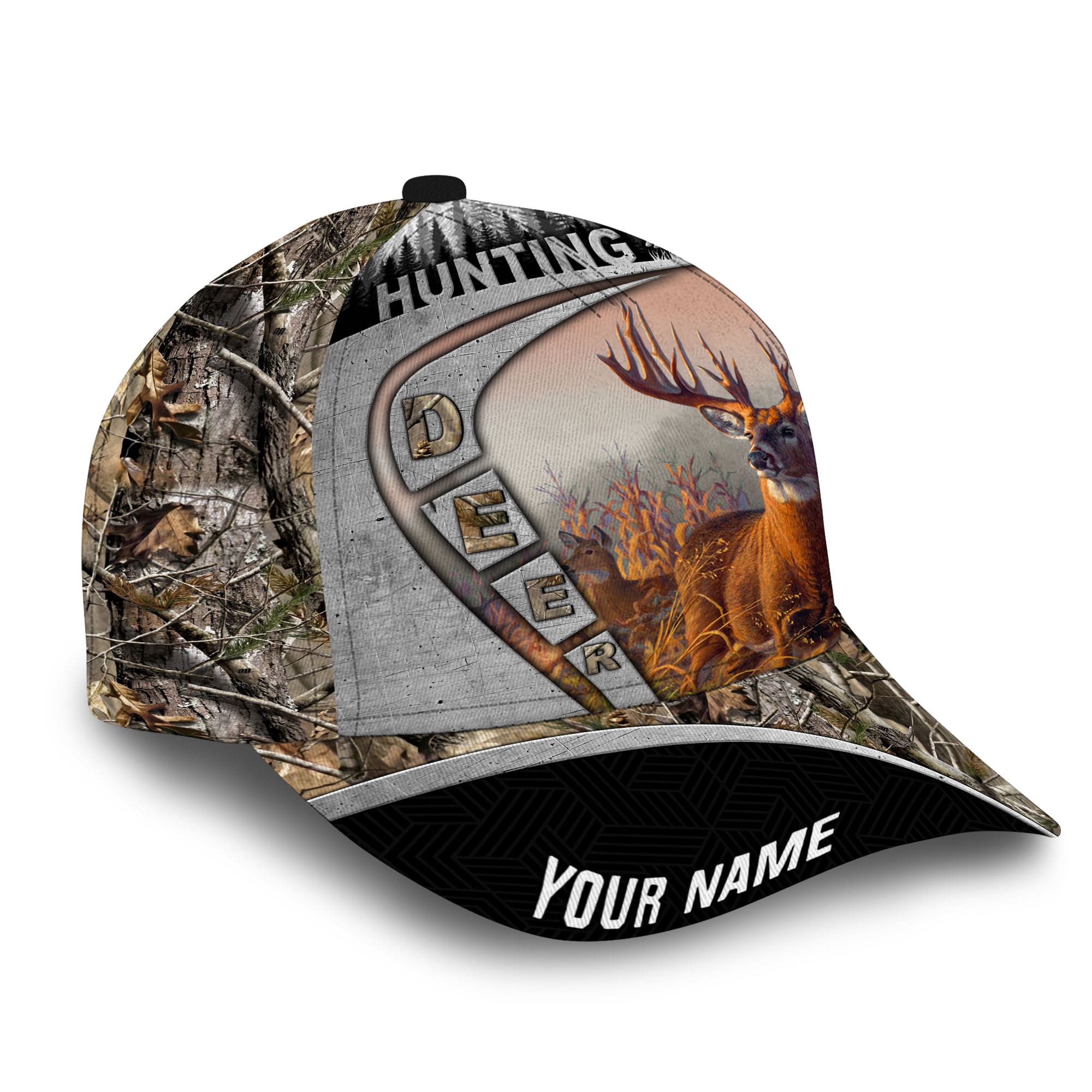 Premium Unique Cool Deer Hunting Cap, Deer Hunting Lover Multicolor Personalized Hats Trucker Hats Custom Hats Gifts For Men & Women