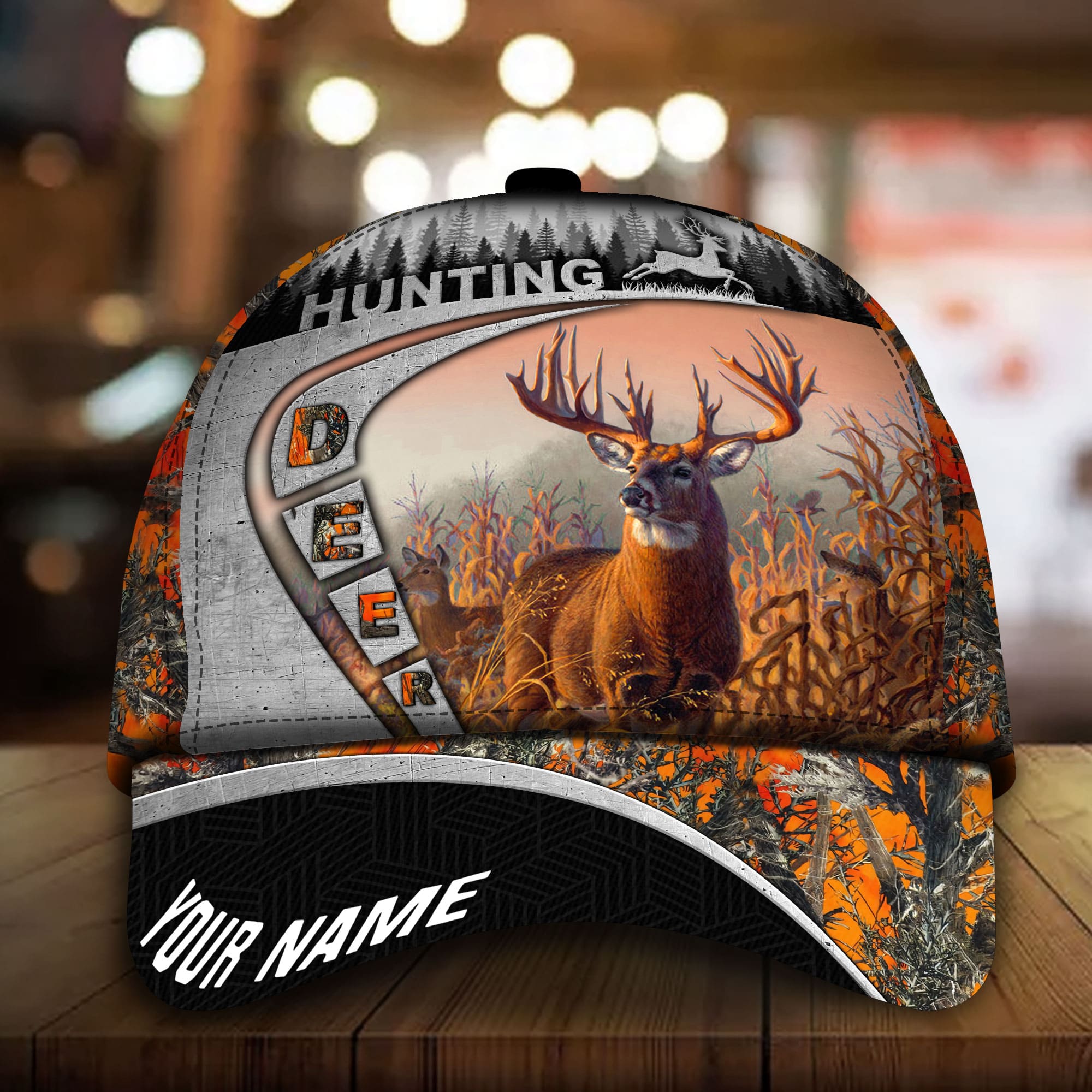 Premium Unique Cool Deer Hunting Cap, Deer Hunting Lover Multicolor Personalized Hats Trucker Hats Custom Hats Gifts For Men & Women