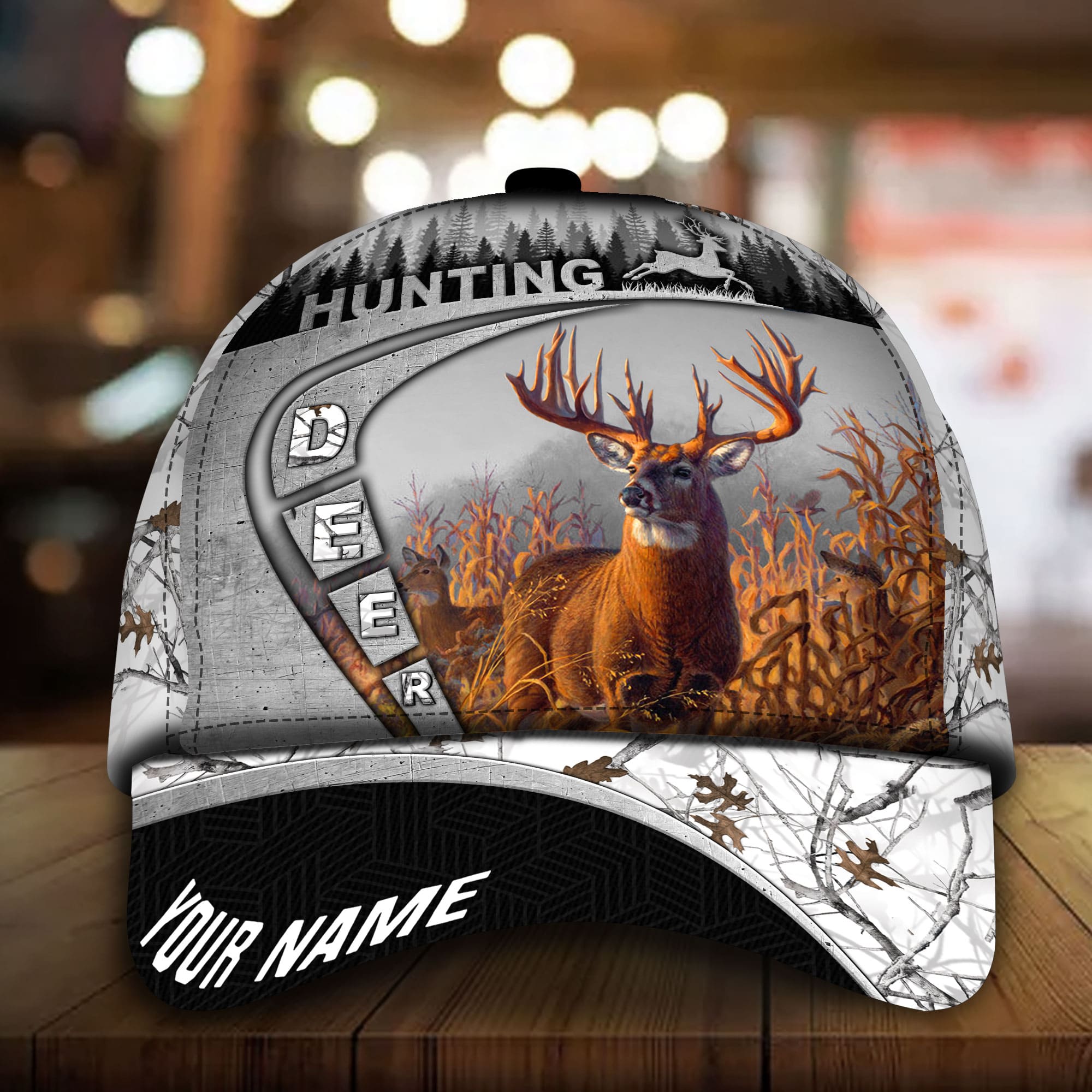 Premium Unique Cool Deer Hunting Cap, Deer Hunting Lover Multicolor Personalized Hats Trucker Hats Custom Hats Gifts For Men & Women