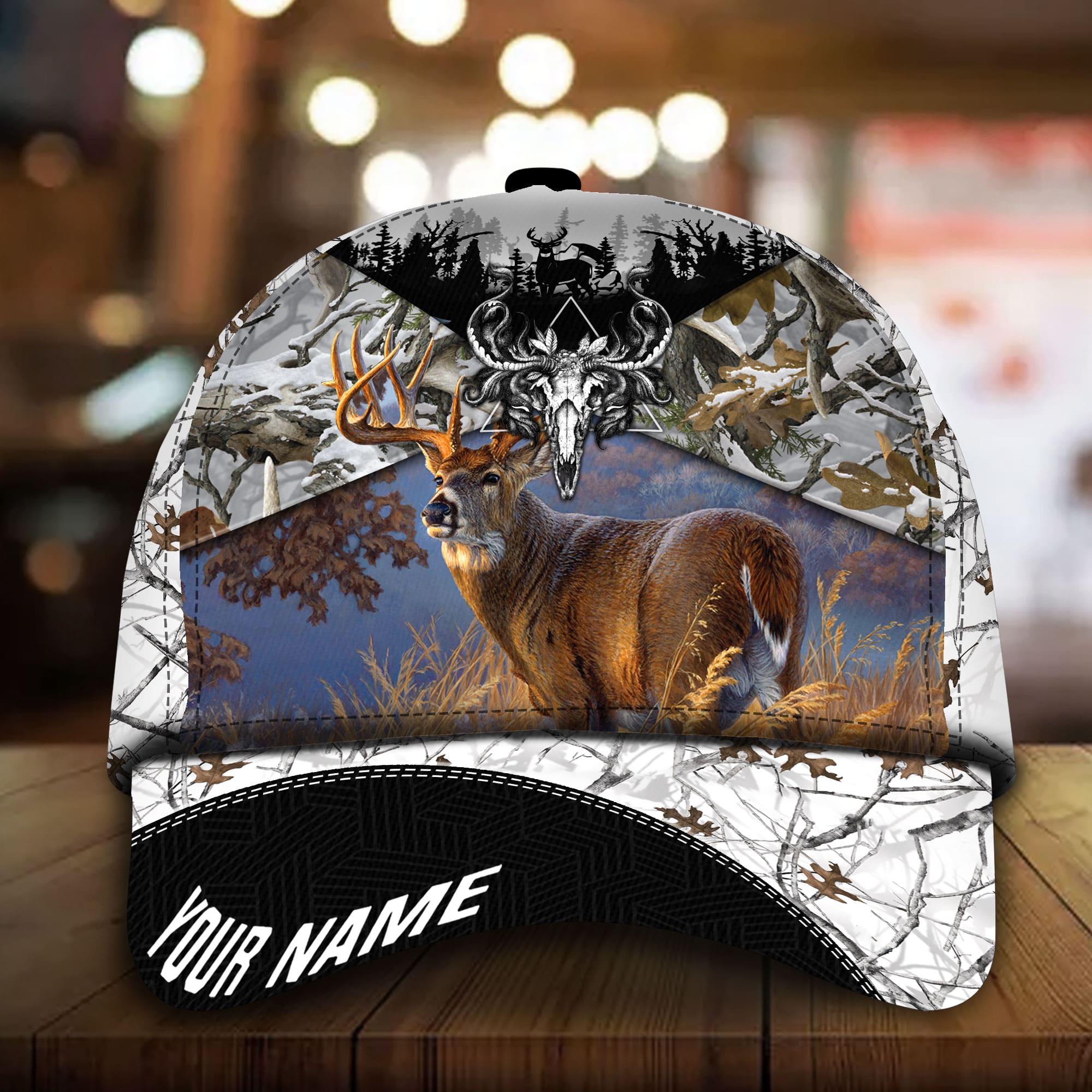 Premium Unique Cool Deer Hunting, Hunting Hats For Lovers Multicolor Personalized Trucker Hats Custom Hats Gifts For Men & Women