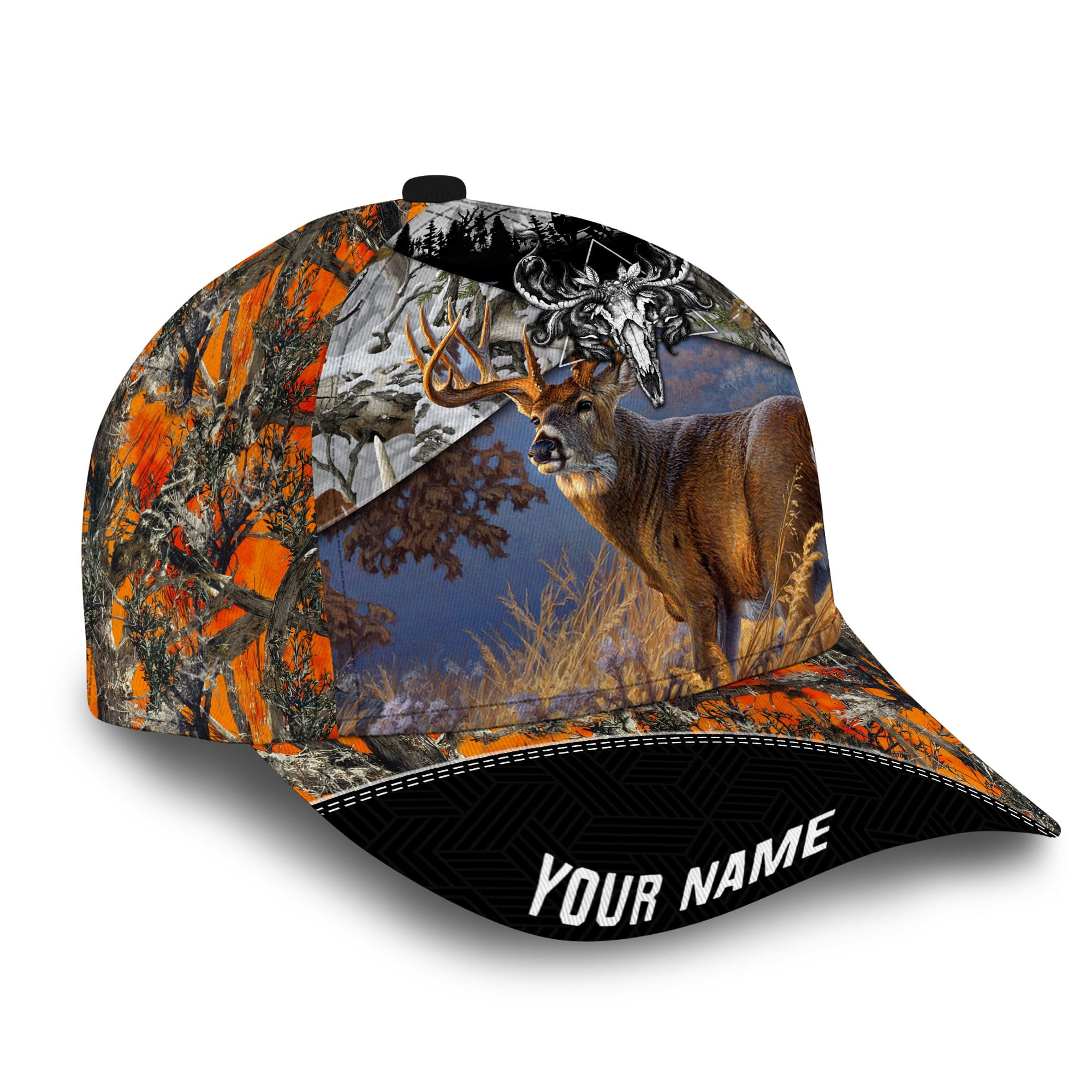 Premium Unique Cool Deer Hunting, Hunting Hats For Lovers Multicolor Personalized Trucker Hats Custom Hats Gifts For Men & Women