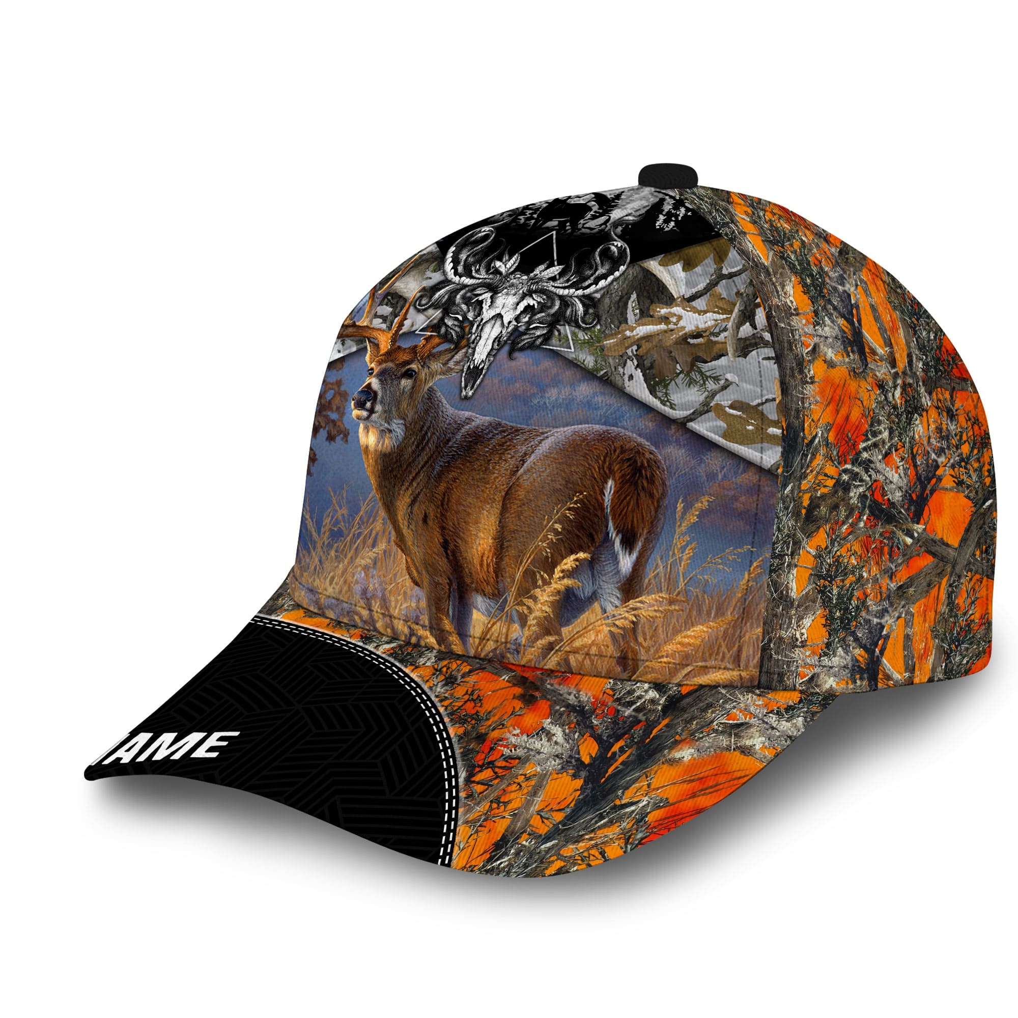 Premium Unique Cool Deer Hunting, Hunting Hats For Lovers Multicolor Personalized Trucker Hats Custom Hats Gifts For Men & Women