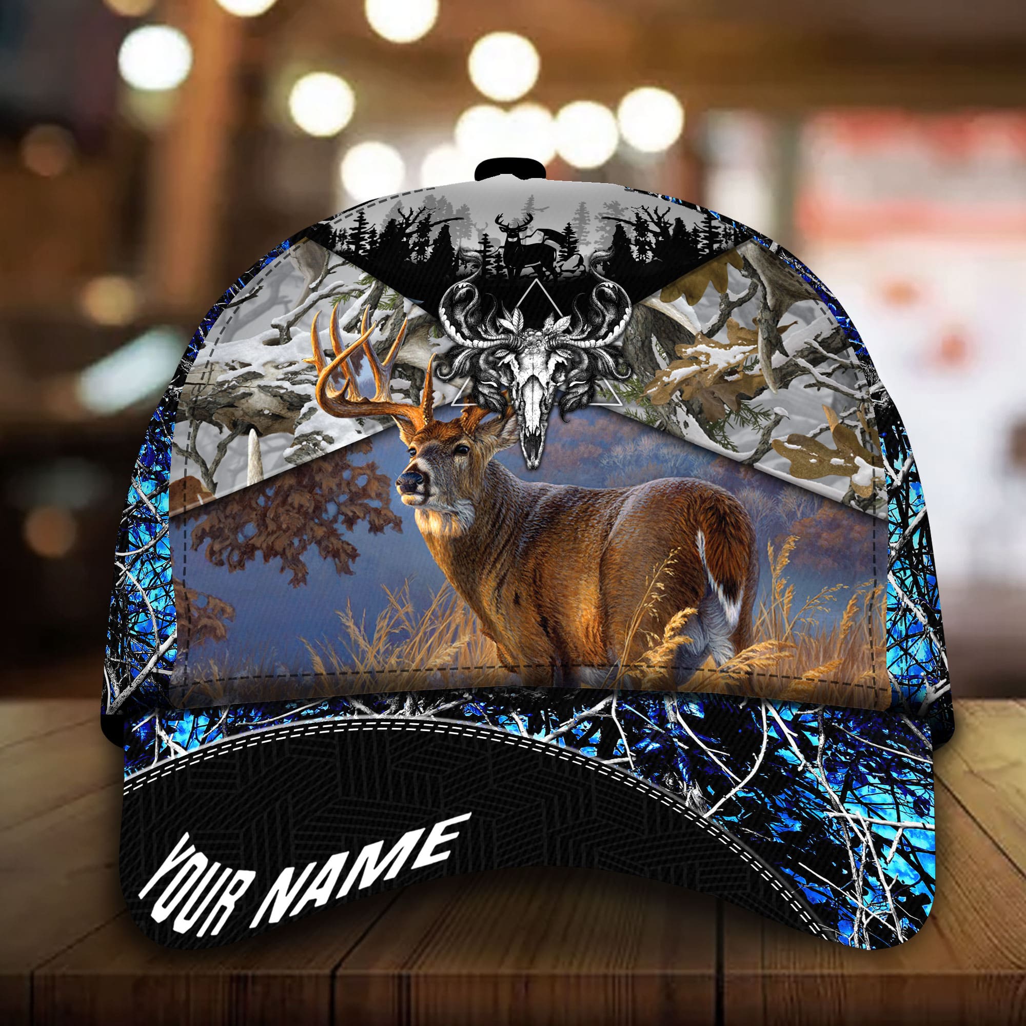 Premium Unique Cool Deer Hunting, Hunting Hats For Lovers Multicolor Personalized Trucker Hats Custom Hats Gifts For Men & Women
