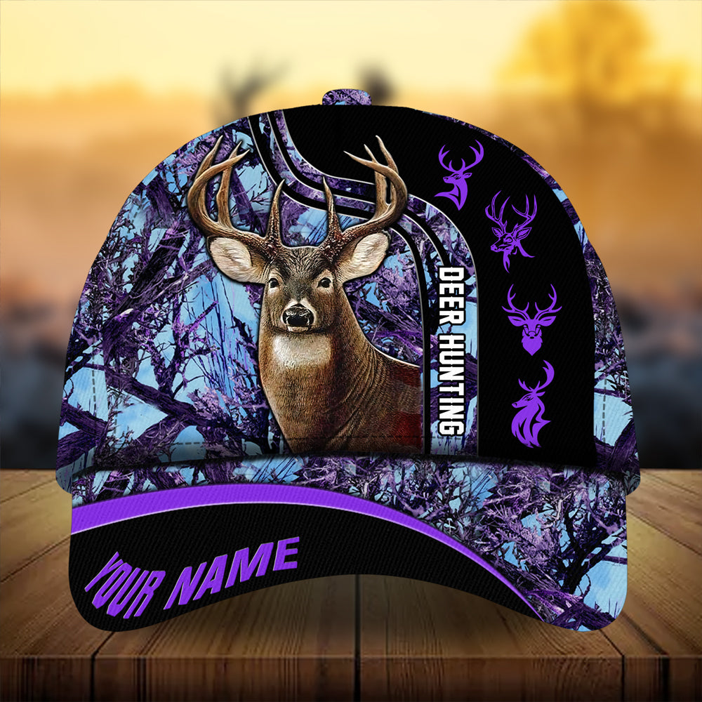 Premium Unique Deer Hunting Hats 3D Printed Multicolored Personalized Trucker Hats Custom Hats Gifts For Men & Women