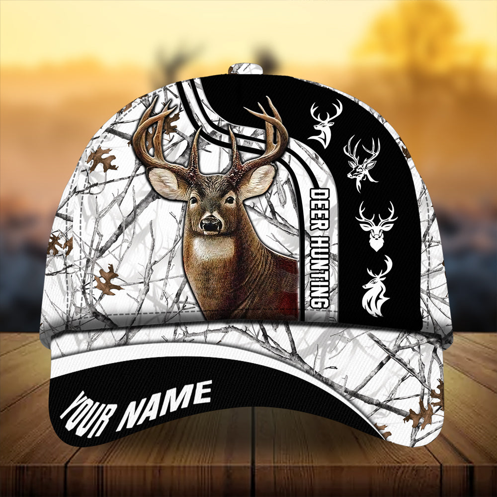 Premium Unique Deer Hunting Hats 3D Printed Multicolored Personalized Trucker Hats Custom Hats Gifts For Men & Women