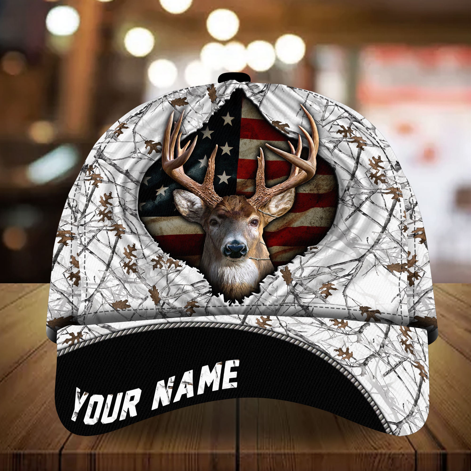 Premium Unique Gash Concept Deer Hunting Multicolored Cap Personalized Trucker Hats Custom Hats Gifts For Men & Women