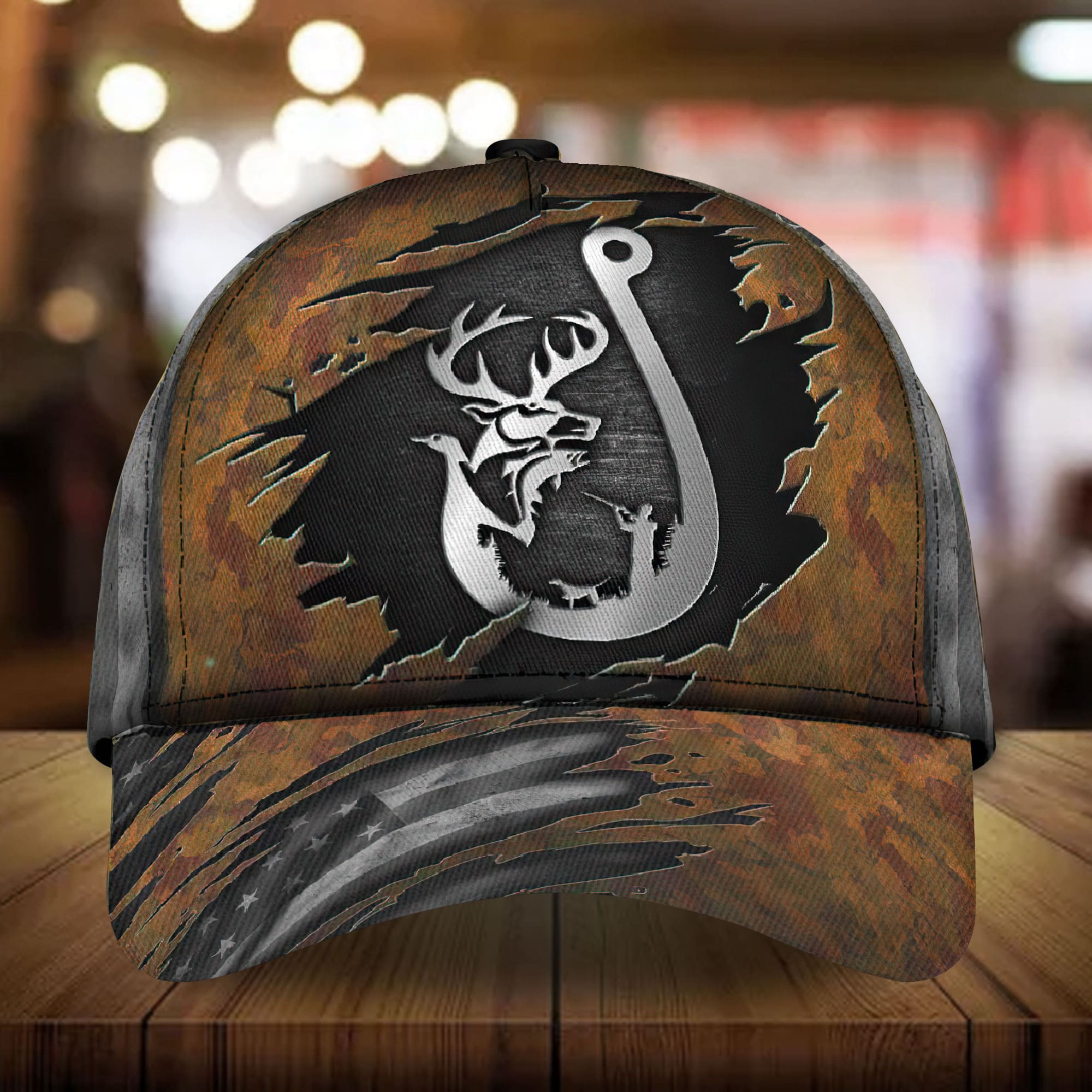 Premium Unique Hunting Hats 3D Multicolored Trucker Hats Custom Hats Gifts For Men & Women