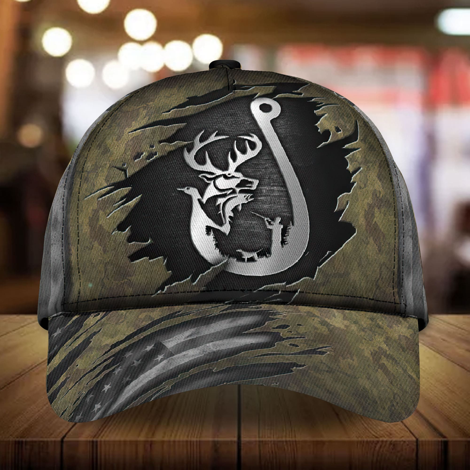 Premium Unique Hunting Hats 3D Multicolored Trucker Hats Custom Hats Gifts For Men & Women