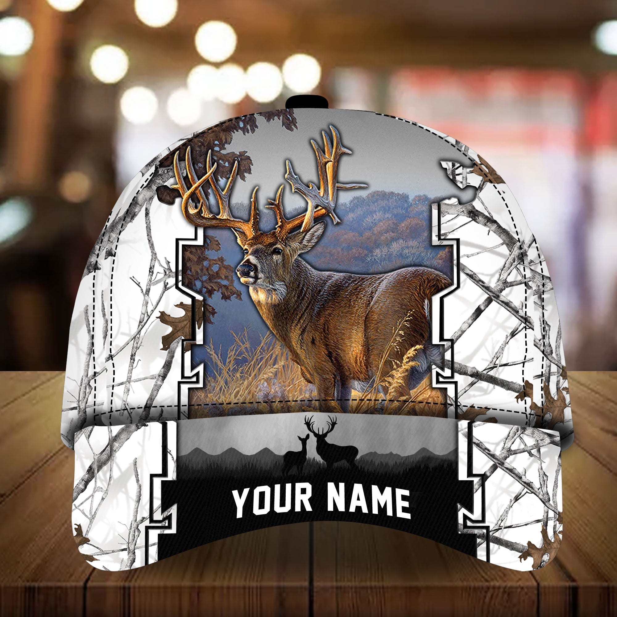 Premium Unique New Concept Deer Hunting Cap Technicolor Personalized Trucker Hats Custom Hats Gifts For Men & Women