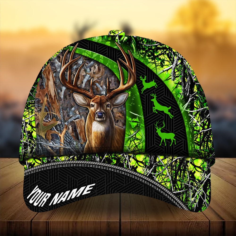 Premium Unique New Deer Hunting Hats 3D Printed Multicolored Personalized Trucker Hats Custom Hats Gifts For Men & Women