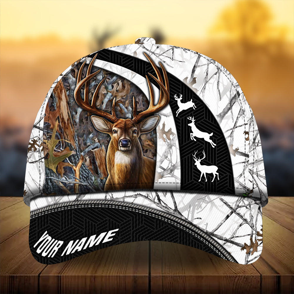 Premium Unique New Deer Hunting Hats 3D Printed Multicolored Personalized Trucker Hats Custom Hats Gifts For Men & Women