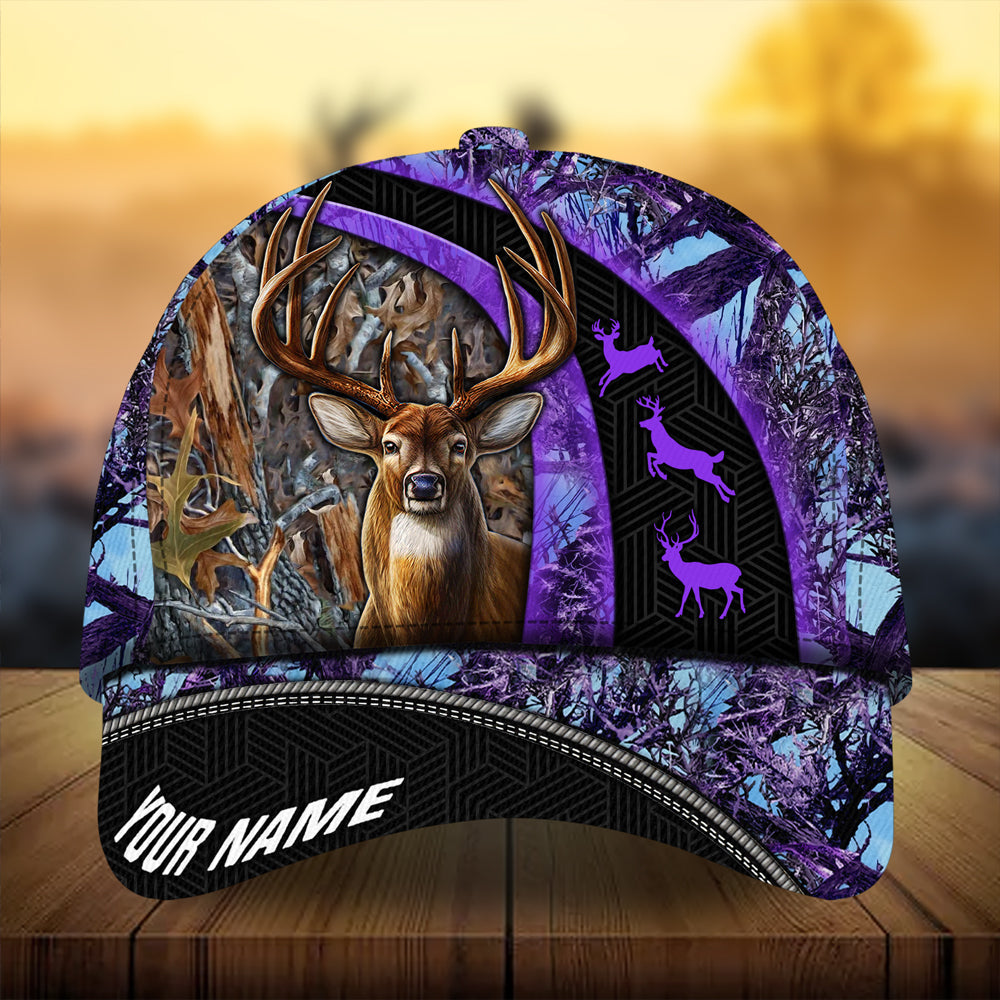 Premium Unique New Deer Hunting Hats 3D Printed Multicolored Personalized Trucker Hats Custom Hats Gifts For Men & Women