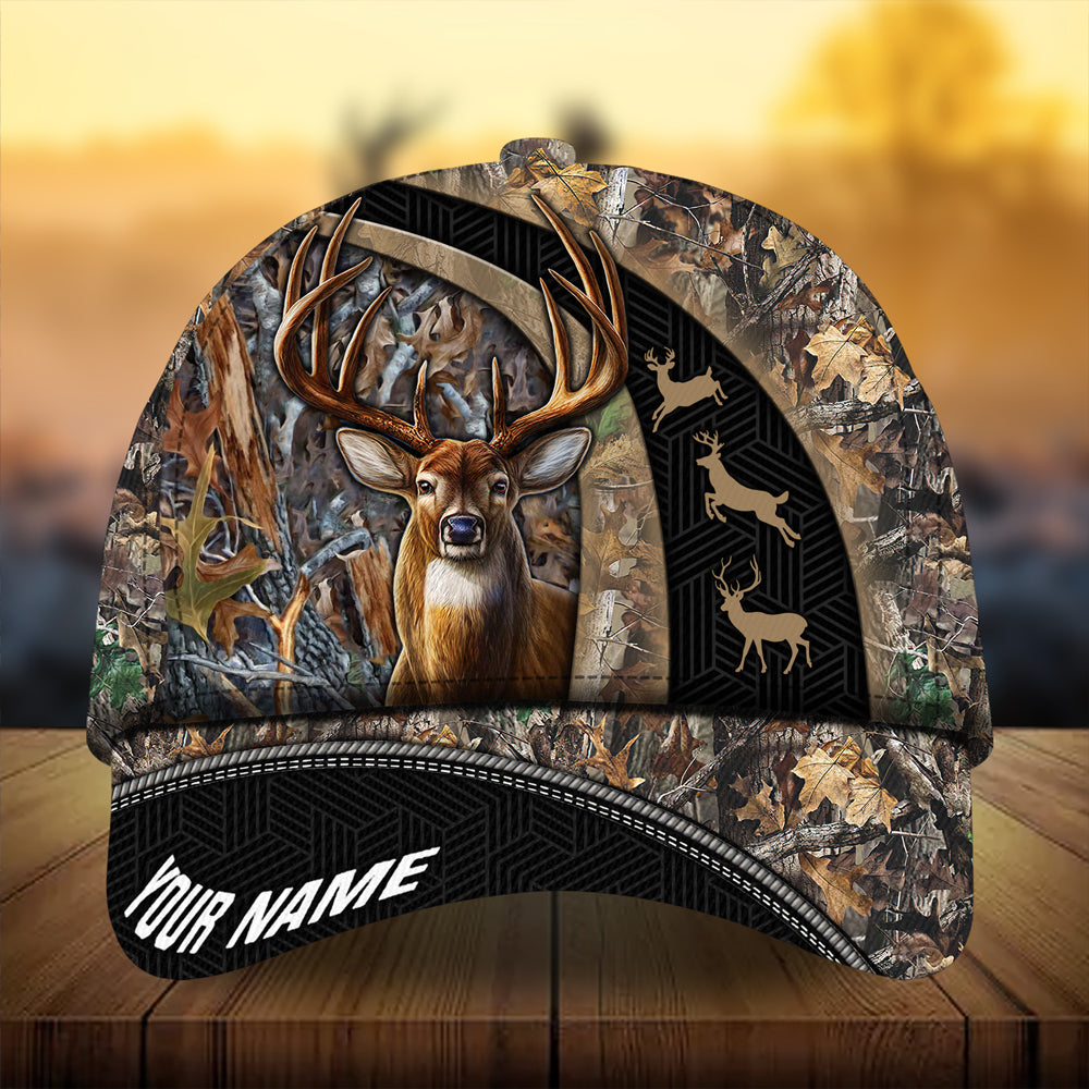 Premium Unique New Deer Hunting Hats 3D Printed Multicolored Personalized Trucker Hats Custom Hats Gifts For Men & Women