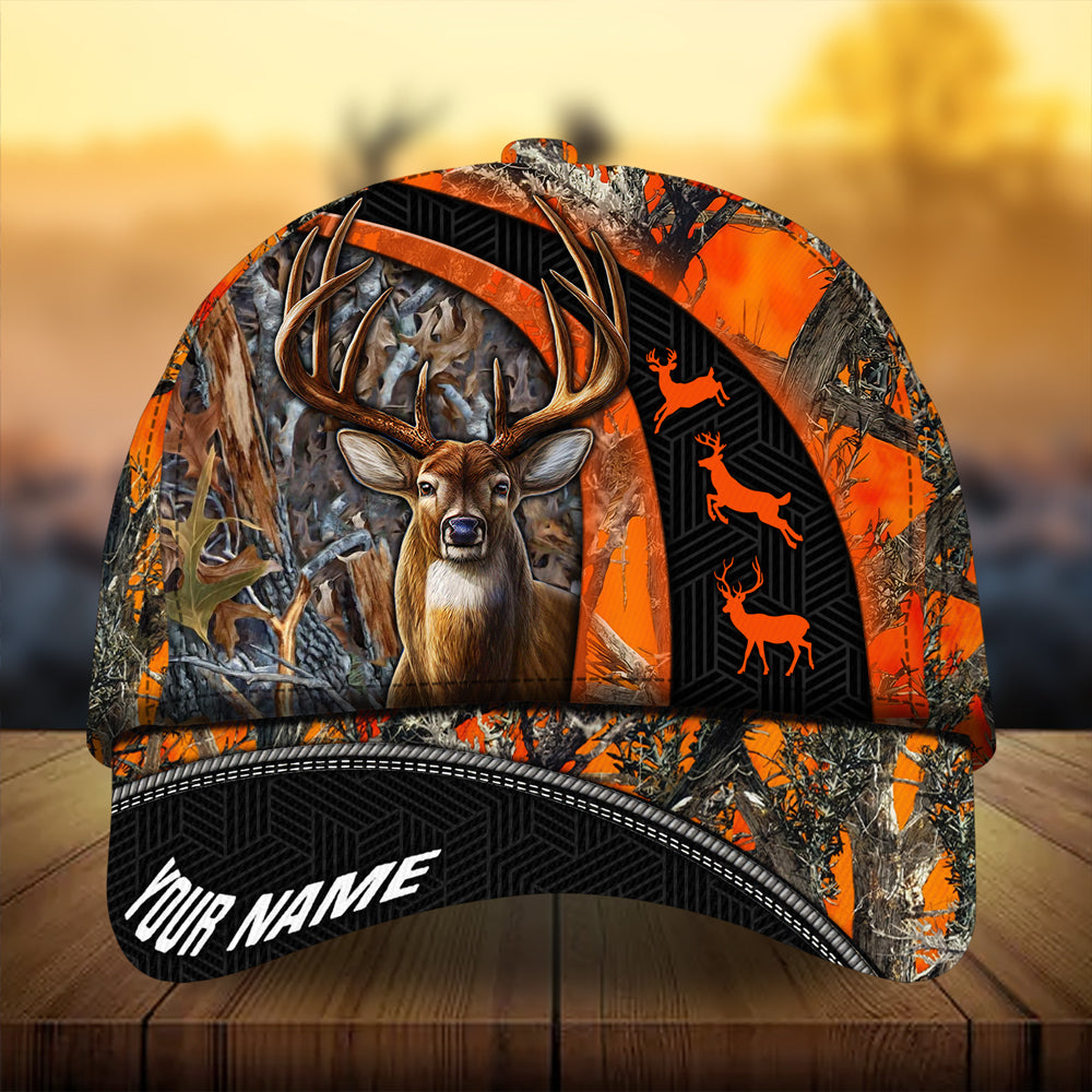 Premium Unique New Deer Hunting Hats 3D Printed Multicolored Personalized Trucker Hats Custom Hats Gifts For Men & Women
