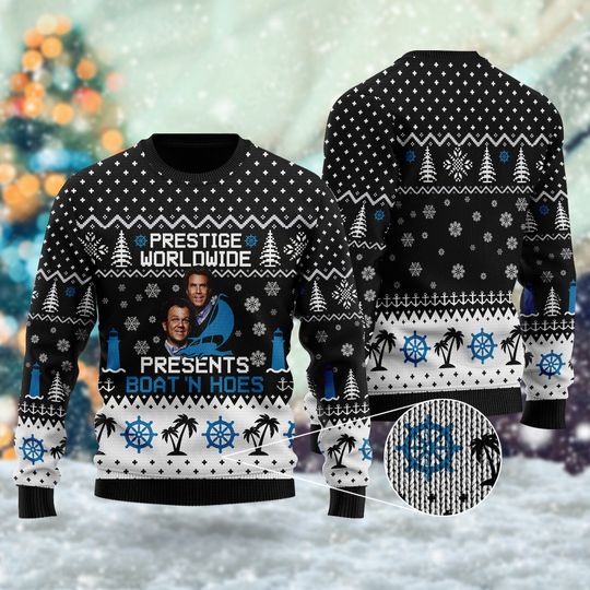 Prestige Worldwide Presents Ugly Christmas Sweater, Xmas 3D Sweater - Image 2