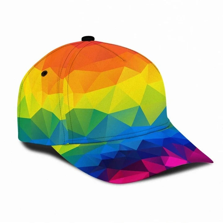 Pride Cap For LGBTQ, LGBT Printing Baseball Cap Hat 404 Not Found, All Over Print 3D Gay Lesbian Cap Trucker Hats Custom Hats Gifts For Men & Women