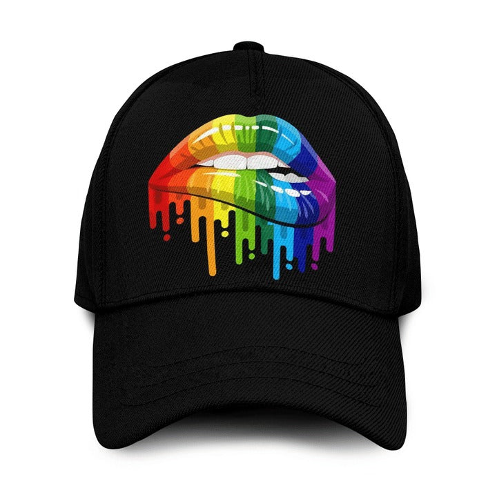 Pride Cap For LGBTQ, Pride Nonbinary Baseball Cap, Lesbian Couple Gifts, Best Gifts For Gay Friend Trucker Hats Custom Hats Gifts For Men & Women
