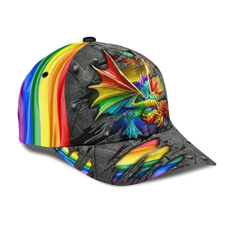 Pride Cap, We Are All Human Lgbt Printing Baseball Cap Hat, LGBT Accessories, Gift For Gay Friends Trucker Hats Custom Hats Gifts For Men & Women