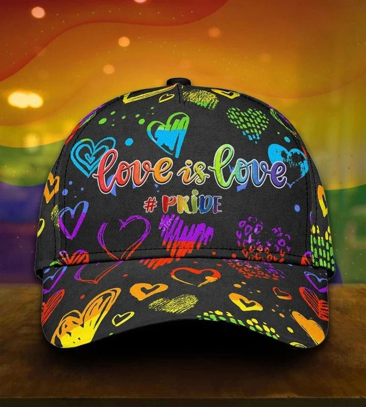 Pride Classic Cap, Lgbt Unicorn Printing Baseball Cap Hat Feeling Magical, Gift For Gaymer Trucker Hats Custom Hats Gifts For Men & Women