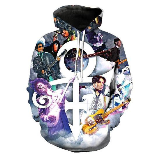 Prince Band 3D All Over Print Hoodie, Zip Hoodie