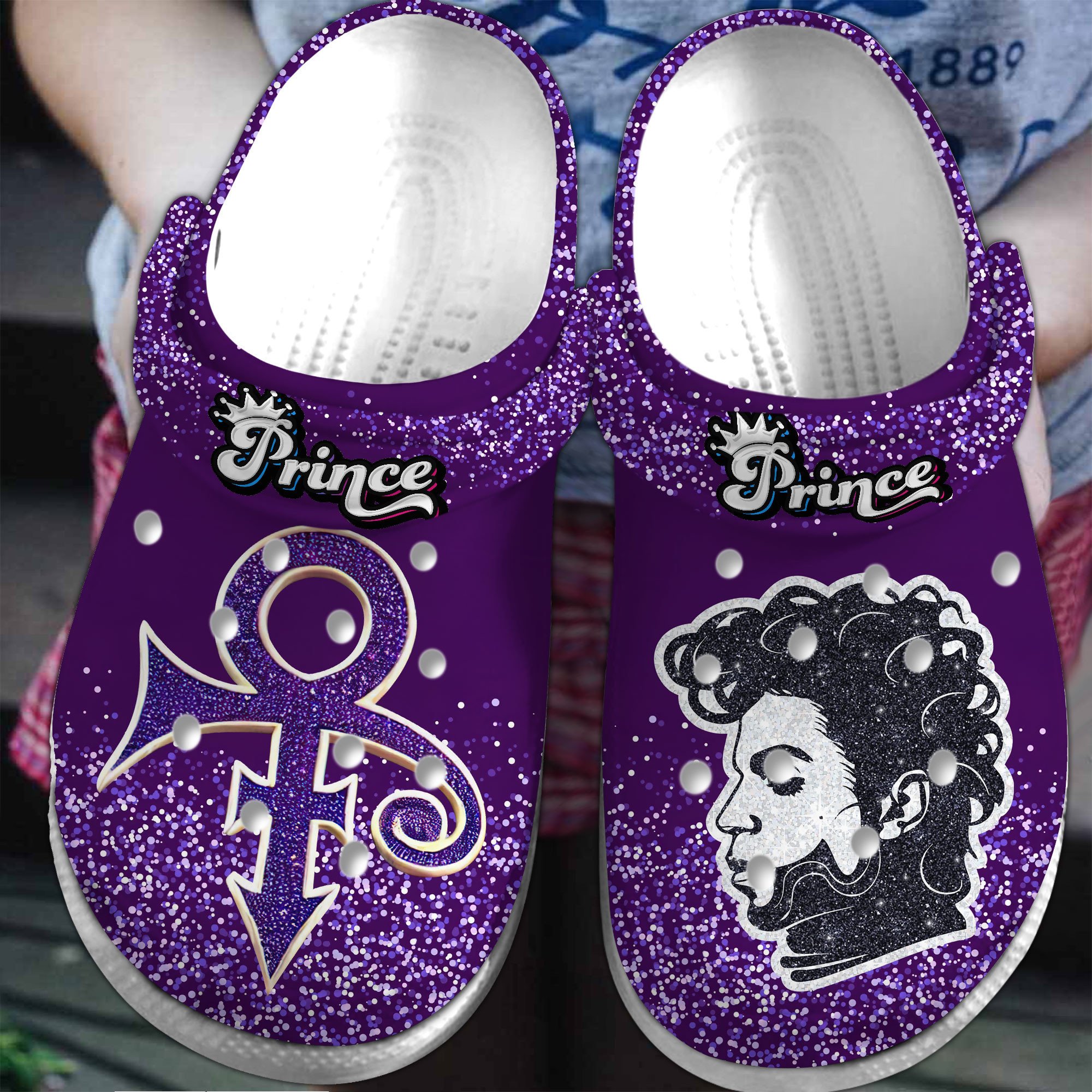 Prince Music Crocs Crocband Clogs Shoes Comfortable For Men Women and Kids