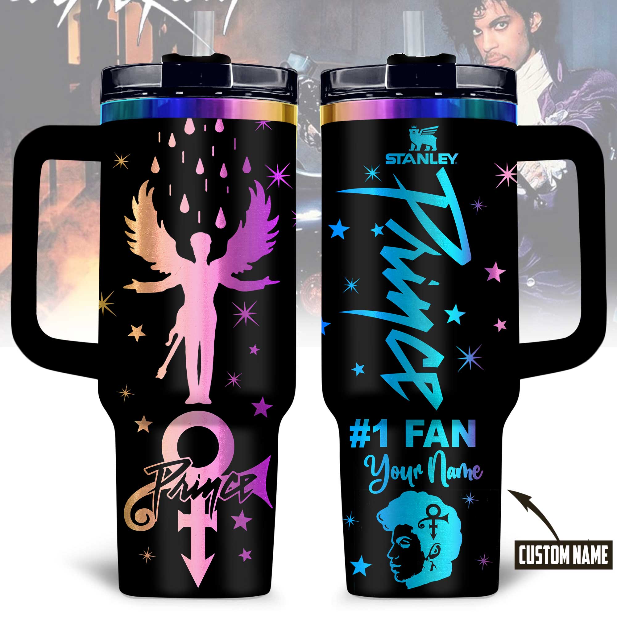 Prince Music Custom Stanley Cup 40 oz 30 oz Tumbler With HandleTVC2301177