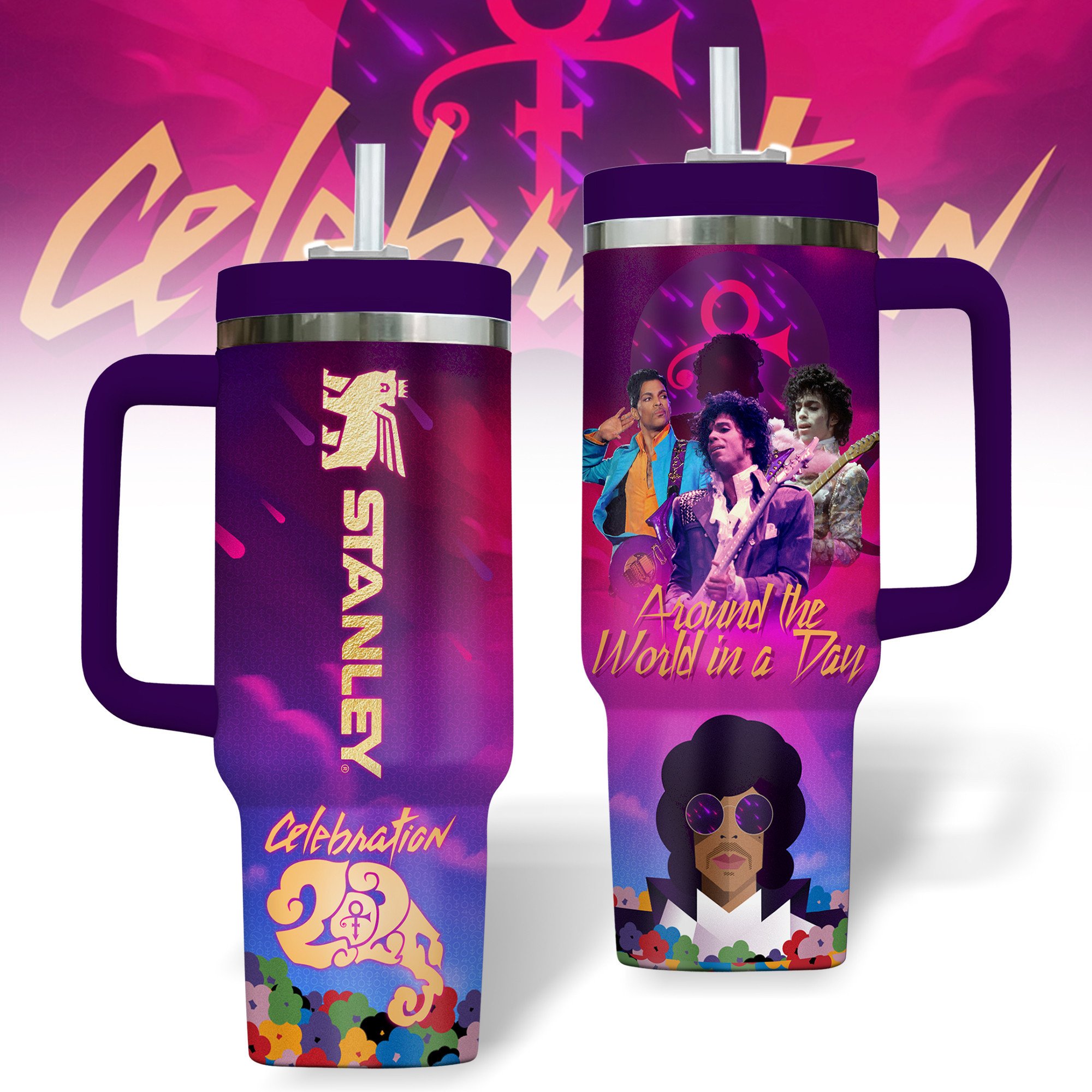 Prince Music Custom Stanley Cup 40 oz 30 oz Tumbler With HandleTVC2301180