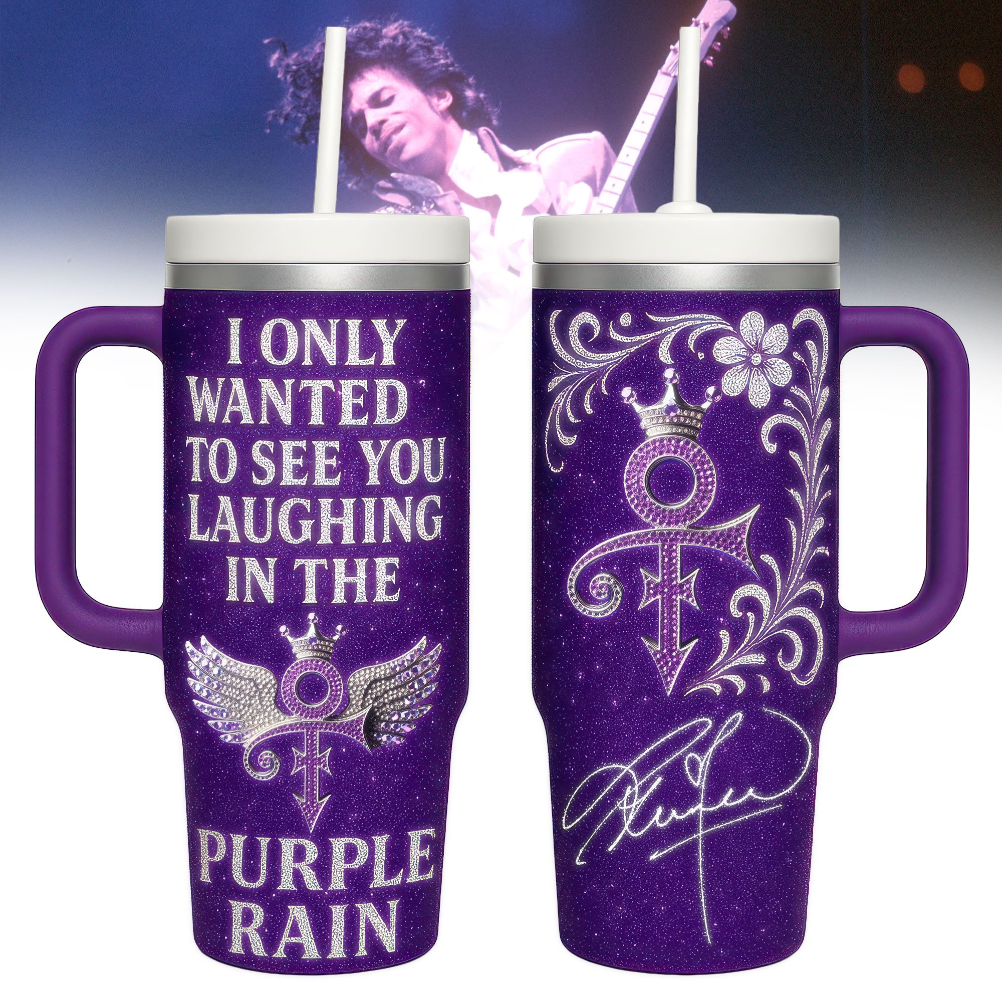 Prince Music Custom Stanley Cup 40 oz 30 oz Tumbler With HandleTVC2301181