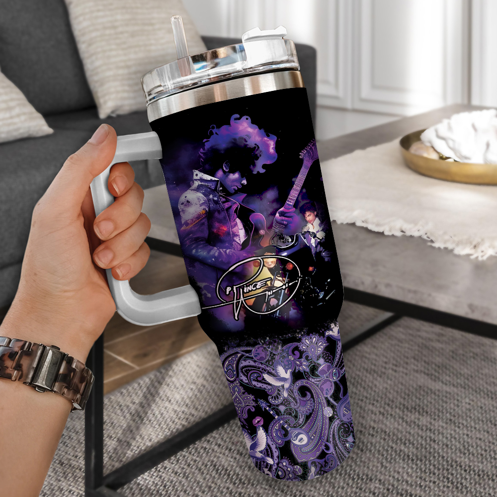 Prince Music Custom Stanley Cup 40 oz 30 oz Tumbler With HandleTVC2301248 - Image 2