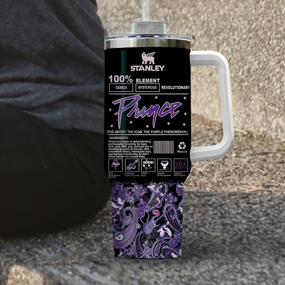 Prince Music Custom Stanley Cup 40 oz 30 oz Tumbler With HandleTVC2301248 - Image 3