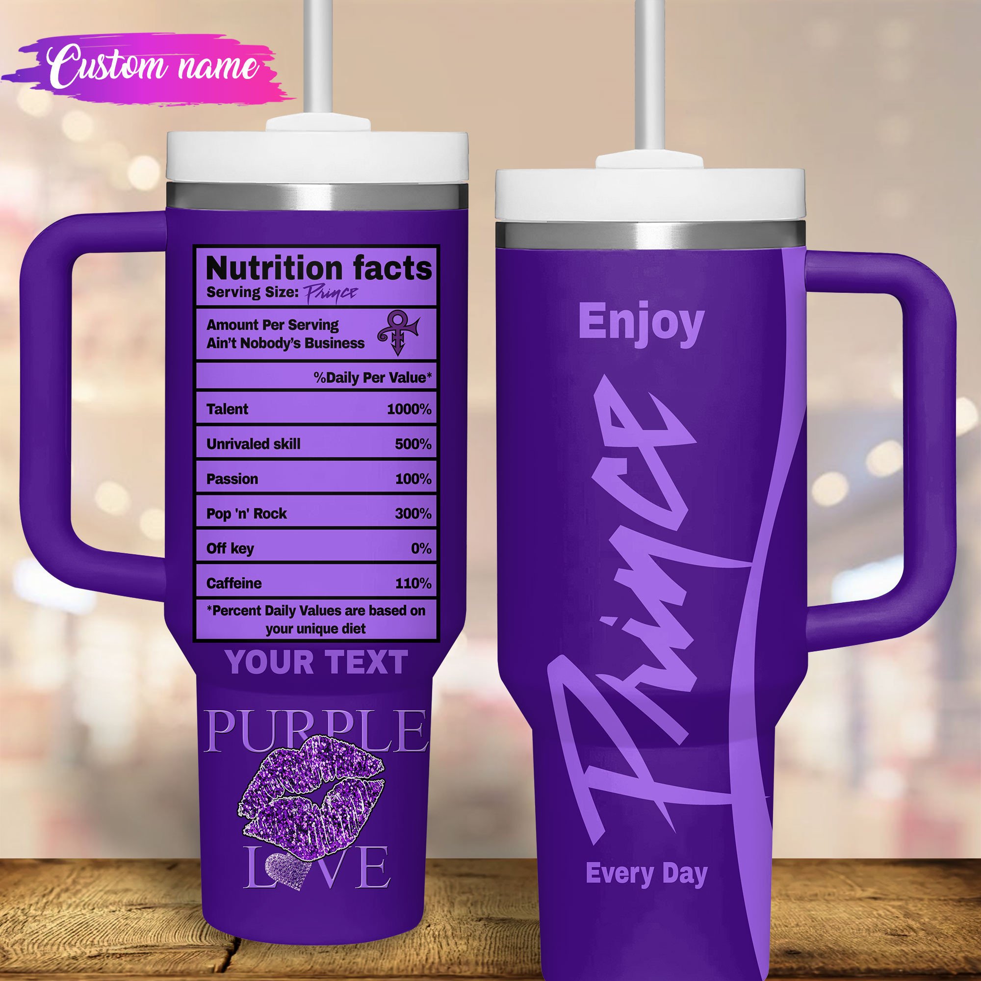 Prince Music Custom Stanley Cup 40 oz 30 oz Tumbler With HandleTVC2301334