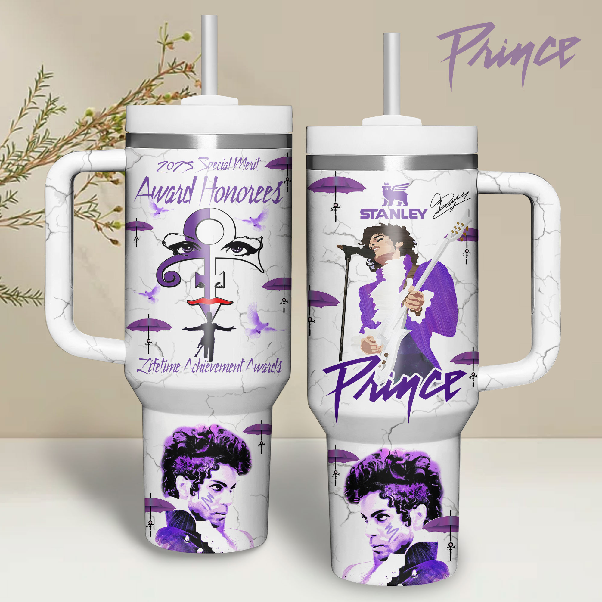 Prince Music Custom Stanley Cup 40 oz 30 oz Tumbler With HandleTVC2301343