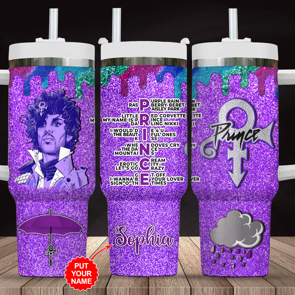 Prince Music Custom Stanley Cup 40 oz 30 oz Tumbler With HandleTVC2301846