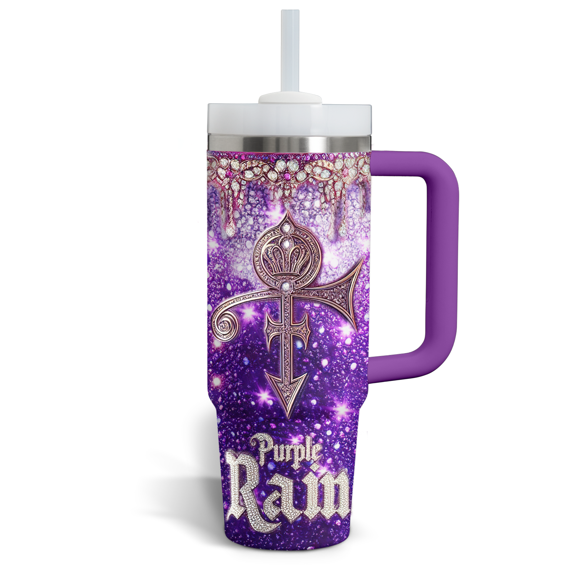 Prince Rogers Nelson Music Custom Stanley Cup 40 oz 30 oz Tumbler With HandleTVC2301766 - Image 2
