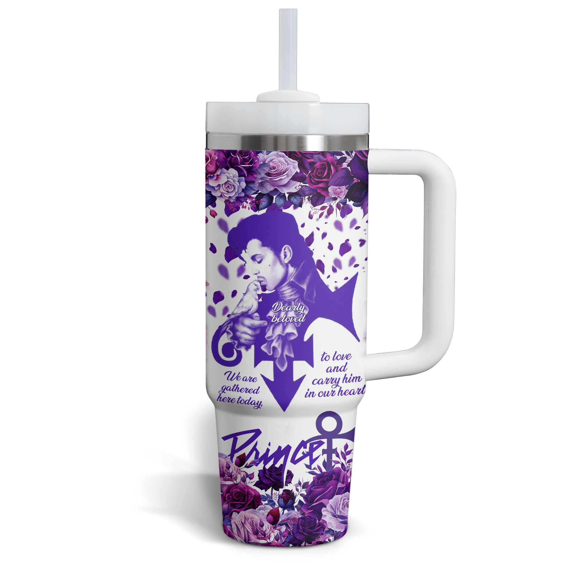 Prince Rogers Nelson Music Custom Stanley Cup 40 oz 30 oz Tumbler With HandleTVC2301766 - Image 3