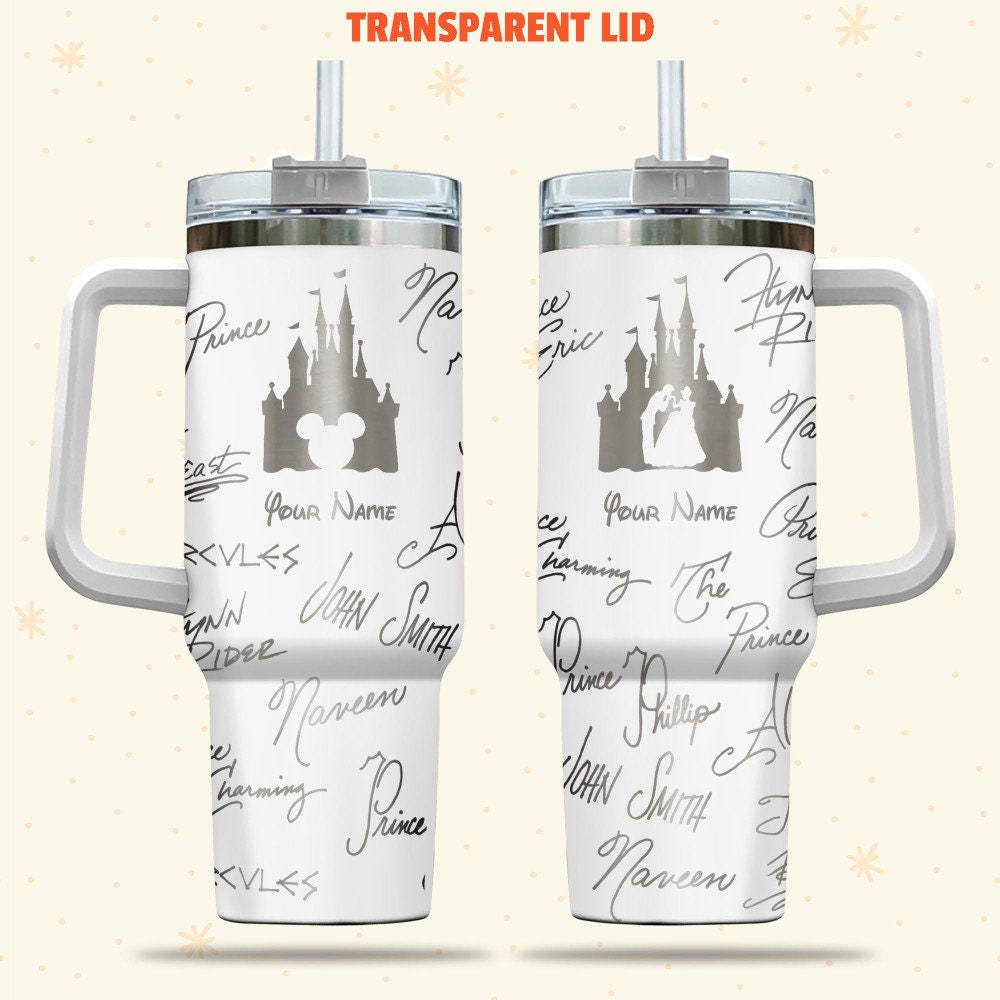 Prince Signature Disney Cartoon Custom Stanley Cup 40 oz 30 oz Tumbler With HandleTVC2301980