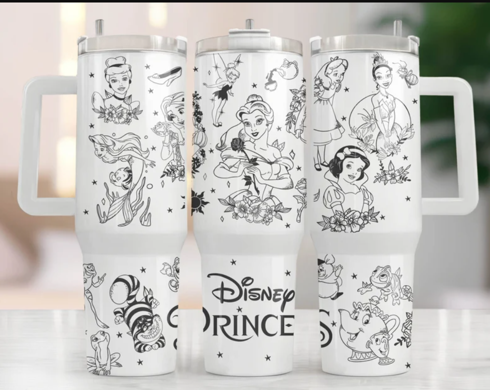 Princess Disney Cartoon Custom Stanley Cup 40 oz 30 oz Tumbler With HandleTVC2301807
