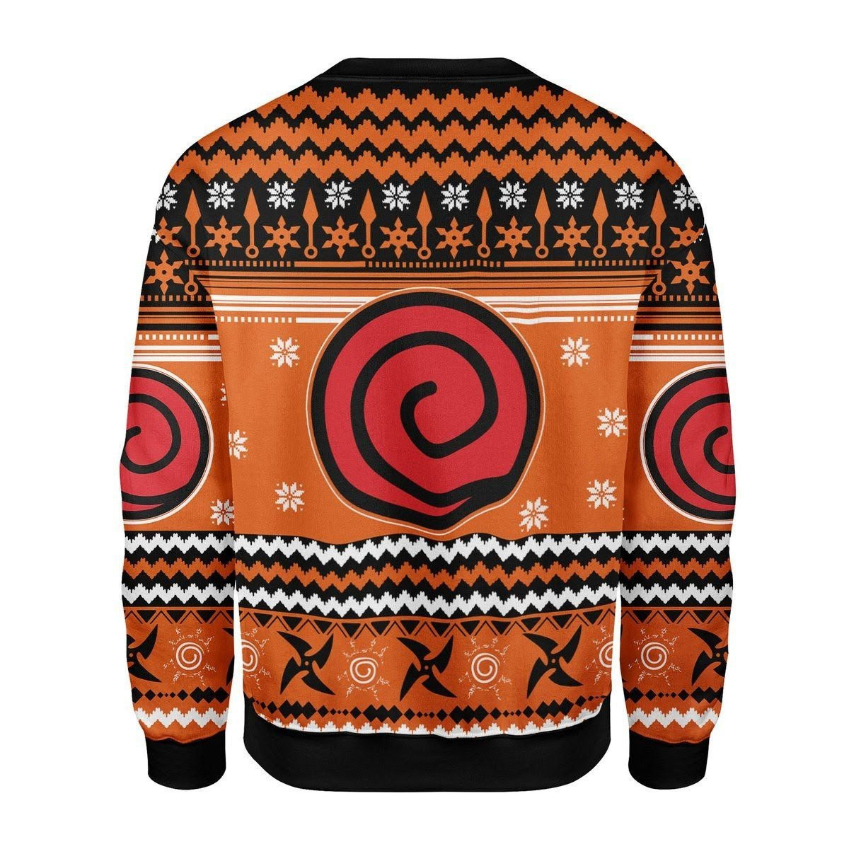 Printkay Unisex Christmas Ninja Ugly Christmas Sweater Adult 3D Funny Matching for family - Image 2