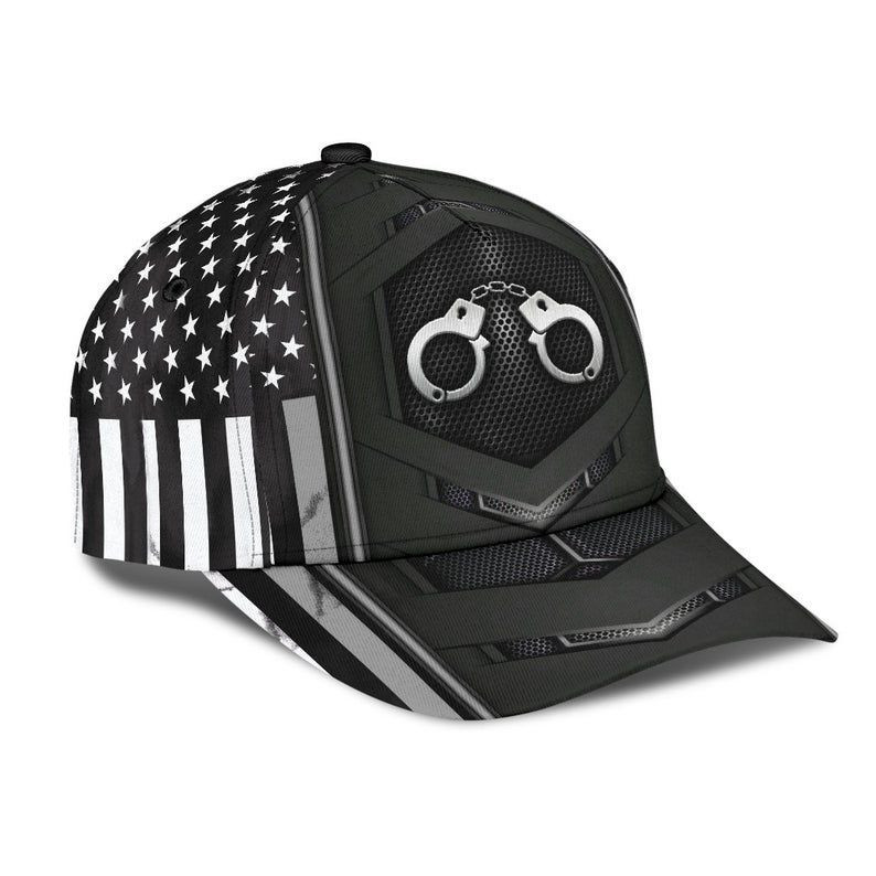 Prison Officer Correction Flag Carbon Hat Classic Cap Trucker Hats Custom Hats Gifts For Men & Women